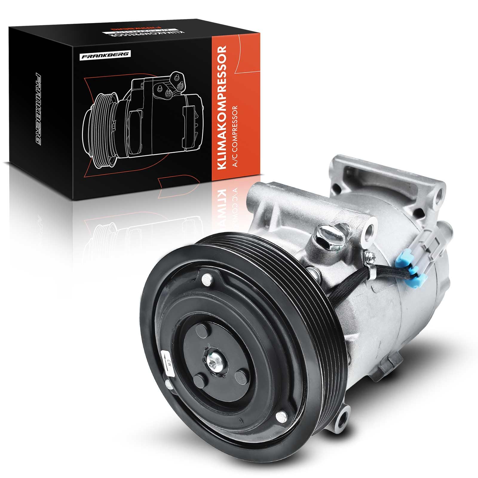 Frankberg Klimaanlagen Kompressor mit Kupplung Kompatibel mit Qashqai +2 I J10 JJ10E NJ10 M.e.g.a.n.e I M.e.g.a.n.e II Scénic Replace# 8200940837, Öl vorbereift Frankberg Klimaanlagen Kompressor mit Kupplung Kompatibel mit Qashqai +2 I J10 JJ10E NJ10 M.e.g.a.n.e I M.e.g.a.n.e II Scénic Replace# 8200940837, Öl vorbereift von Frankberg