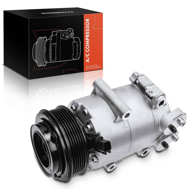 Frankberg Klimaanlagen Kompressor mit Kupplung Kompatibel mit Fiesta Stufenheck Fiesta VI CB1 CCN Focus III B-Max JK Replace# AV1119D629BB, Öl vorbereift von Frankberg
