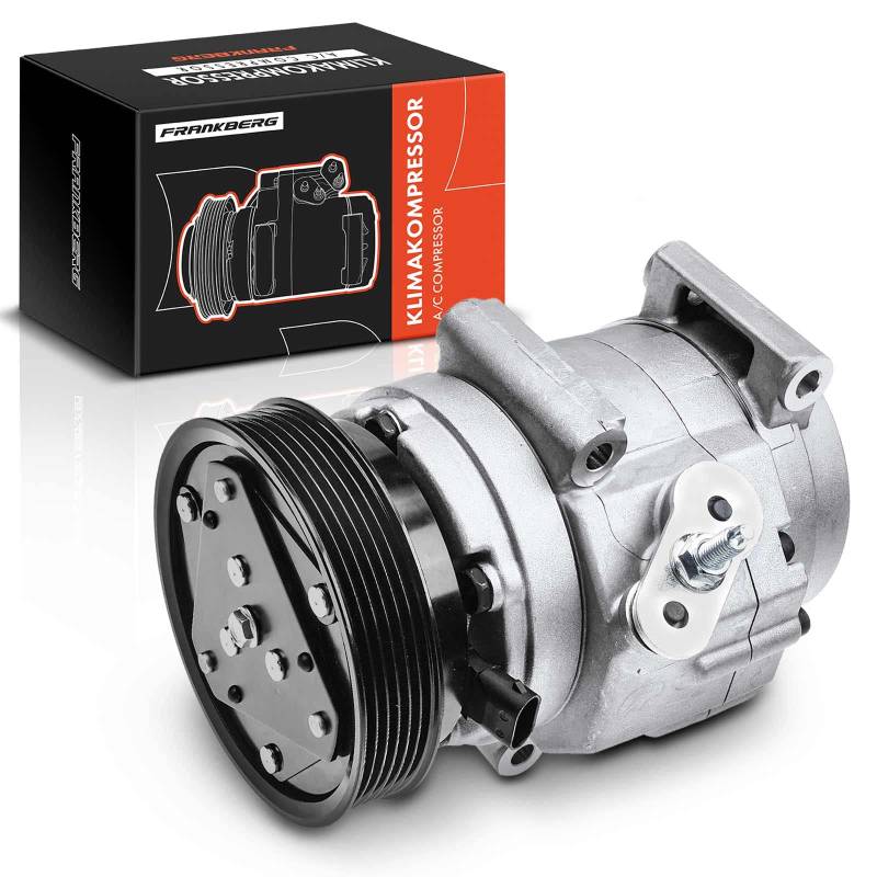 Frankberg Klimakompressor Klimaanlagen Kompressor mit Kupplung Diesel Kompatibel mit Antara L07 Captiva C100 C140 Replace# 1721300011, inkl. Öl vorbereift von Frankberg