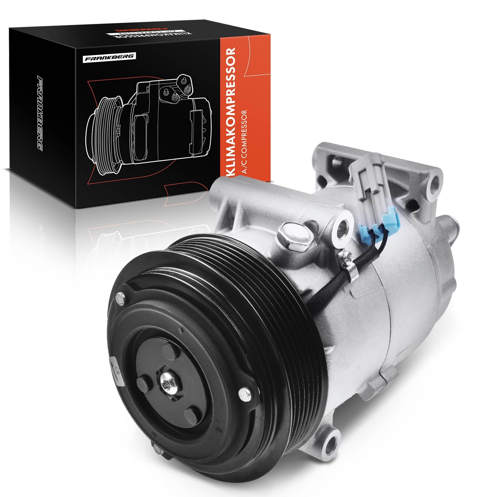Frankberg Klimaanlagen Kompressor mit Kupplung Kompatibel mit M.e.g.a.n.e II BM0/1 CM0/1 M.e.g.a.n.e II Coupé-Cabriolet EM0/1 Scénic II JM0/1 Replace# 8200457418 Frankberg Klimaanlagen Kompressor mit Kupplung Kompatibel mit M.e.g.a.n.e II BM0/1 CM0/1 M.e.g.a.n.e II Coupé-Cabriolet EM0/1 Scénic II JM0/1 Replace# 8200457418 von Frankberg
