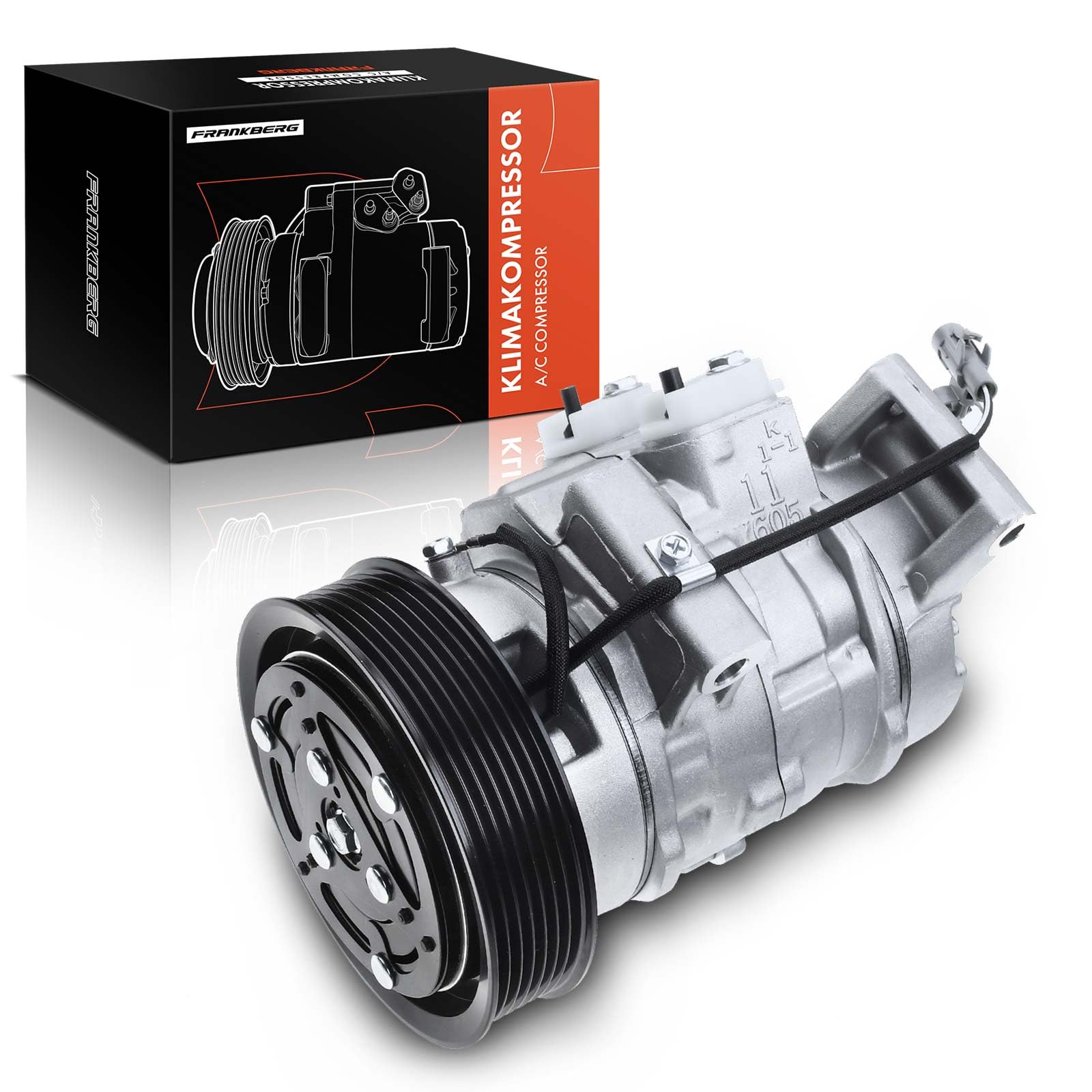 Frankberg Klimaanlagen Kompressor mit Kupplung Diesel Kompatibel mit H.i.l.u.x VII Pick-up N1 N2 N3 2.5D 4WD 2.5D-4D (4WD) 3.0D 3.0D-4D 4WD Replace# 883100K112, Öl vorbereift Frankberg Klimaanlagen Kompressor mit Kupplung Diesel Kompatibel mit H.i.l.u.x VII Pick-up N1 N2 N3 2.5D 4WD 2.5D-4D (4WD) 3.0D 3.0D-4D 4WD Replace# 883100K112, Öl vorbereift von Frankberg