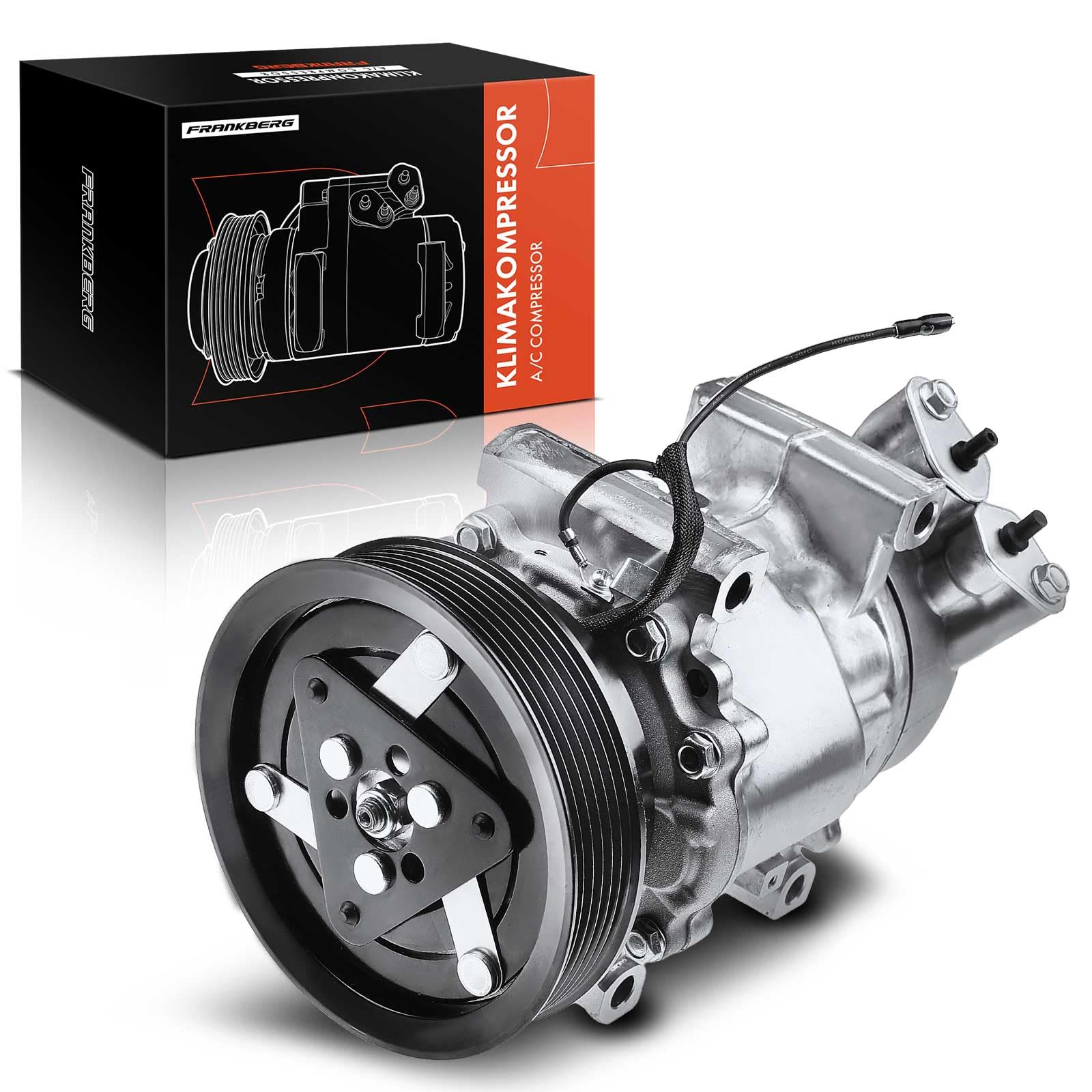 Frankberg Klimaanlagen Kompressor mit Kupplung Kompatibel mit Clio II BB CB Megane I BA0/1 Kangoo KC0/1 Kangoo Express FC0/1 Replace# 8200315744, inkl. Öl vorbereift Frankberg Klimaanlagen Kompressor mit Kupplung Kompatibel mit Clio II BB CB Megane I BA0/1 Kangoo KC0/1 Kangoo Express FC0/1 Replace# 8200315744, inkl. Öl vorbereift von Frankberg
