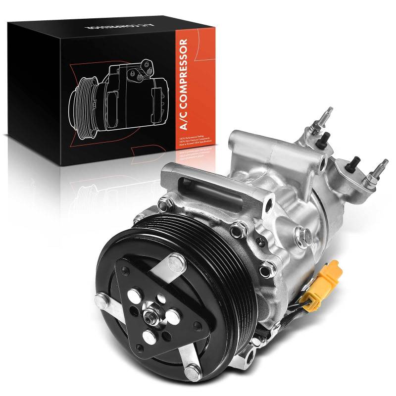 Frankberg Klimaanlagen Kompressor Klimakompressor mit Kupplung Kompatibel mit M.i.n.i R55 R56 R57 R58 R59 R60 R61 Replace# 64529223392, inkl. Öl vorbereift von Frankberg