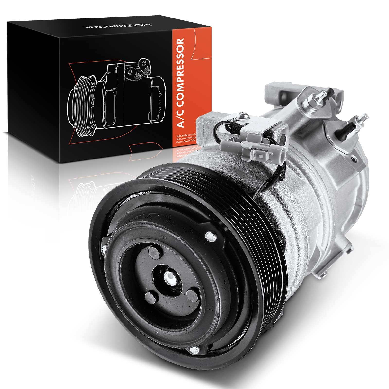 Frankberg Klimaanlagen Kompressor Klimakompressor mit Kupplung Kompatibel mit Pajero III V6W V7W 3.5 Benzin 2000-2007 Replace# MR500877, inkl. Öl vorbereift Frankberg Klimaanlagen Kompressor Klimakompressor mit Kupplung Kompatibel mit Pajero III V6W V7W 3.5 Benzin 2000-2007 Replace# MR500877, inkl. Öl vorbereift von Frankberg