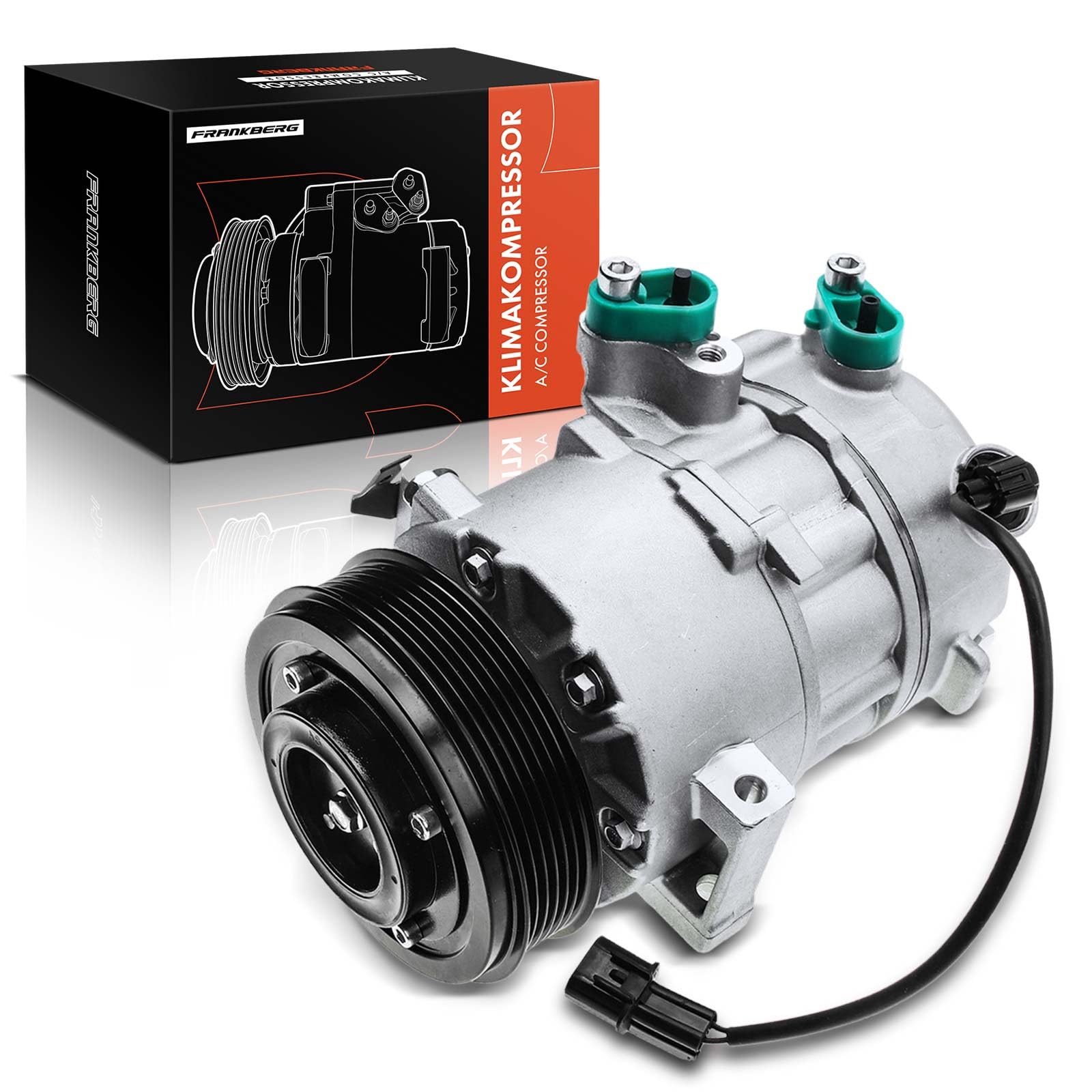 Frankberg Klimaanlagen Kompressor mit Kupplung Diesel Kompatibel mit Sorento II XM 2.0L 2.2L Sorento III UM 2.0 CRDi 4WD 2.0L 2.2L Replace# 977012P200, inkl. Öl vorbereift Frankberg Klimaanlagen Kompressor mit Kupplung Diesel Kompatibel mit Sorento II XM 2.0L 2.2L Sorento III UM 2.0 CRDi 4WD 2.0L 2.2L Replace# 977012P200, inkl. Öl vorbereift von Frankberg