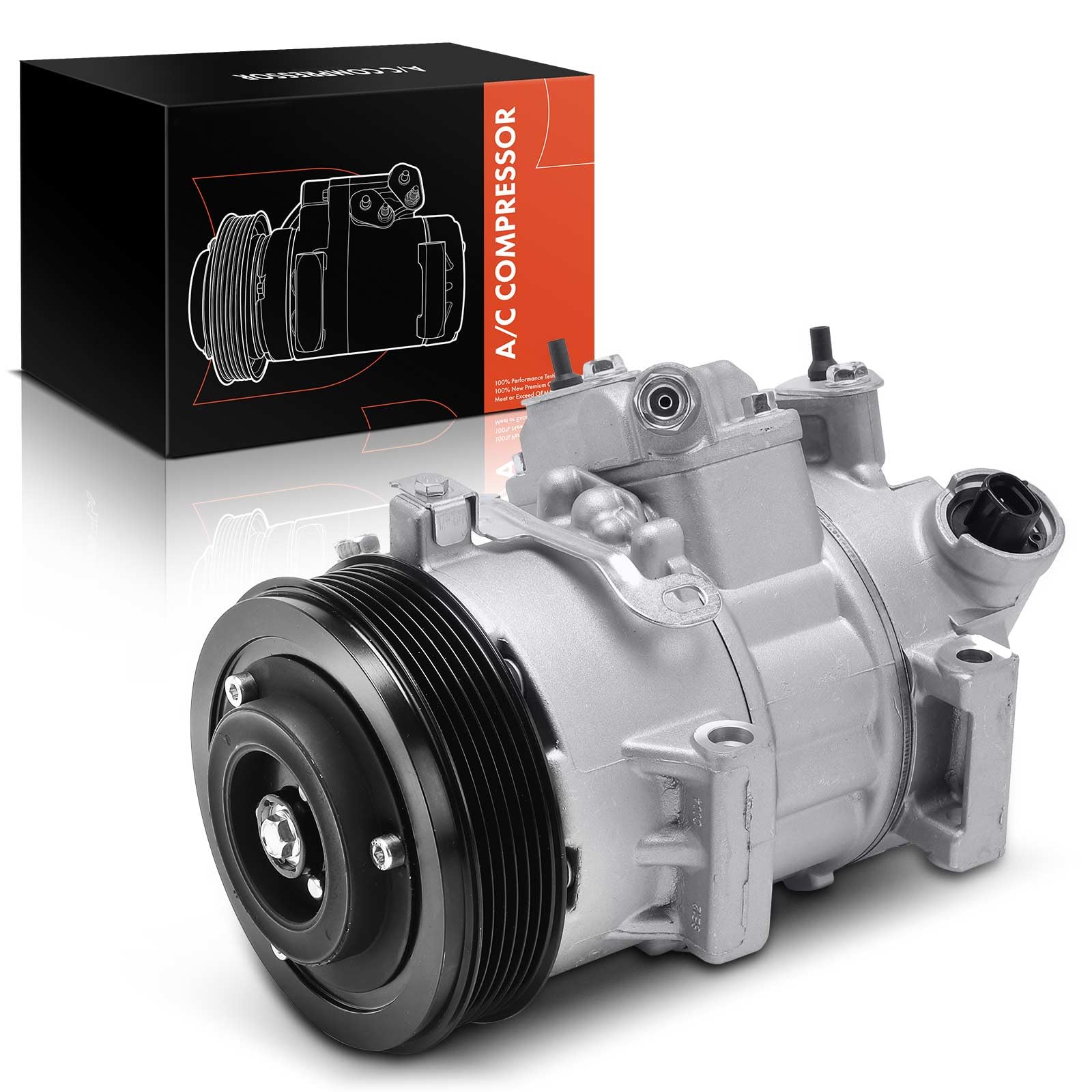 Frankberg Klimaanlagen Kompressor mit Kupplung Benzin Kompatibel mit Auris E15 Avensis Kombi T27 Corolla Stufenheck E15 Verso R2 Replace# 883101A660, inkl. Öl vorbereift Frankberg Klimaanlagen Kompressor mit Kupplung Benzin Kompatibel mit Auris E15 Avensis Kombi T27 Corolla Stufenheck E15 Verso R2 Replace# 883101A660, inkl. Öl vorbereift von Frankberg