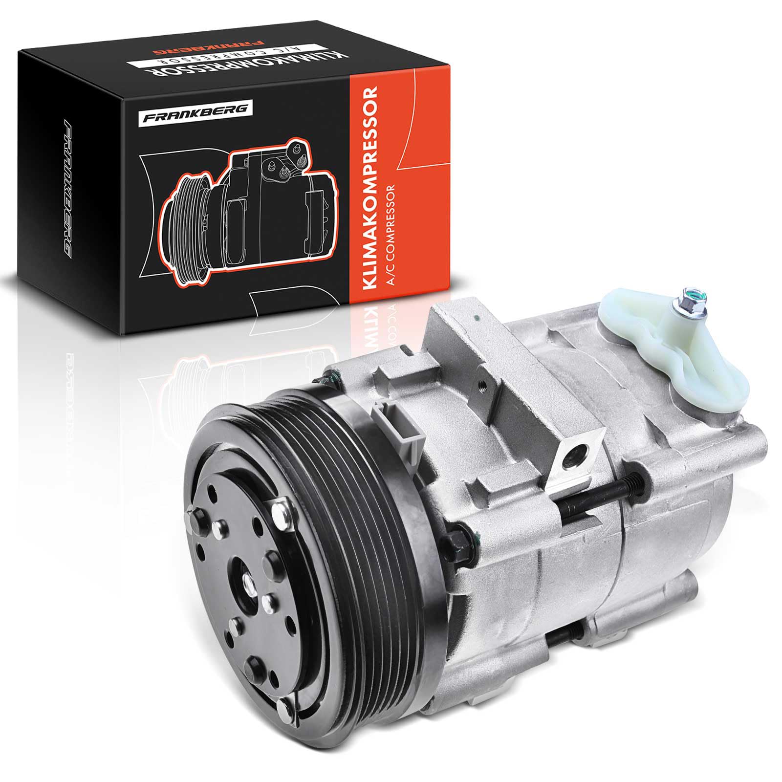 Frankberg Klimaanlagen Kompressor Klimakompressor mit Kupplung Kompatibel mit Mondeo III B5Y BWY Transit FA FM FN FB FC FD FS FZ Replace# 94BW19D629AD, inkl. Öl vorbereift Frankberg Klimaanlagen Kompressor Klimakompressor mit Kupplung Kompatibel mit Mondeo III B5Y BWY Transit FA FM FN FB FC FD FS FZ Replace# 94BW19D629AD, inkl. Öl vorbereift von Frankberg