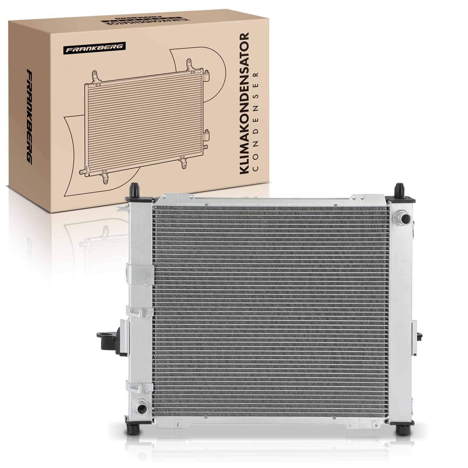 Frankberg Klimakondensator mit Kondensator Kompatibel mit Twingo I C06 1.2L 1996-2007 Klimakühler Twingo I Kasten/Schrägheck S06 1.2L 2001-2012 Benzin Replace# 7701059051 Frankberg Klimakondensator mit Kondensator Kompatibel mit Twingo I C06 1.2L 1996-2007 Klimakühler Twingo I Kasten/Schrägheck S06 1.2L 2001-2012 Benzin Replace# 7701059051 von Frankberg