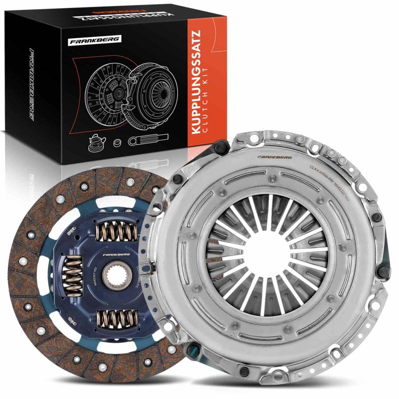 Frankberg Kupplungssatz Kompatibel mit Galaxy WA6 1.6L 2011-2015 Mondeo IV BA7 1.6L 2011-2015 S-Max WA6 1.6L 2011-2014 Transit Connect MPV 1.6L 2013-2021 Replace# 1771511 von Frankberg