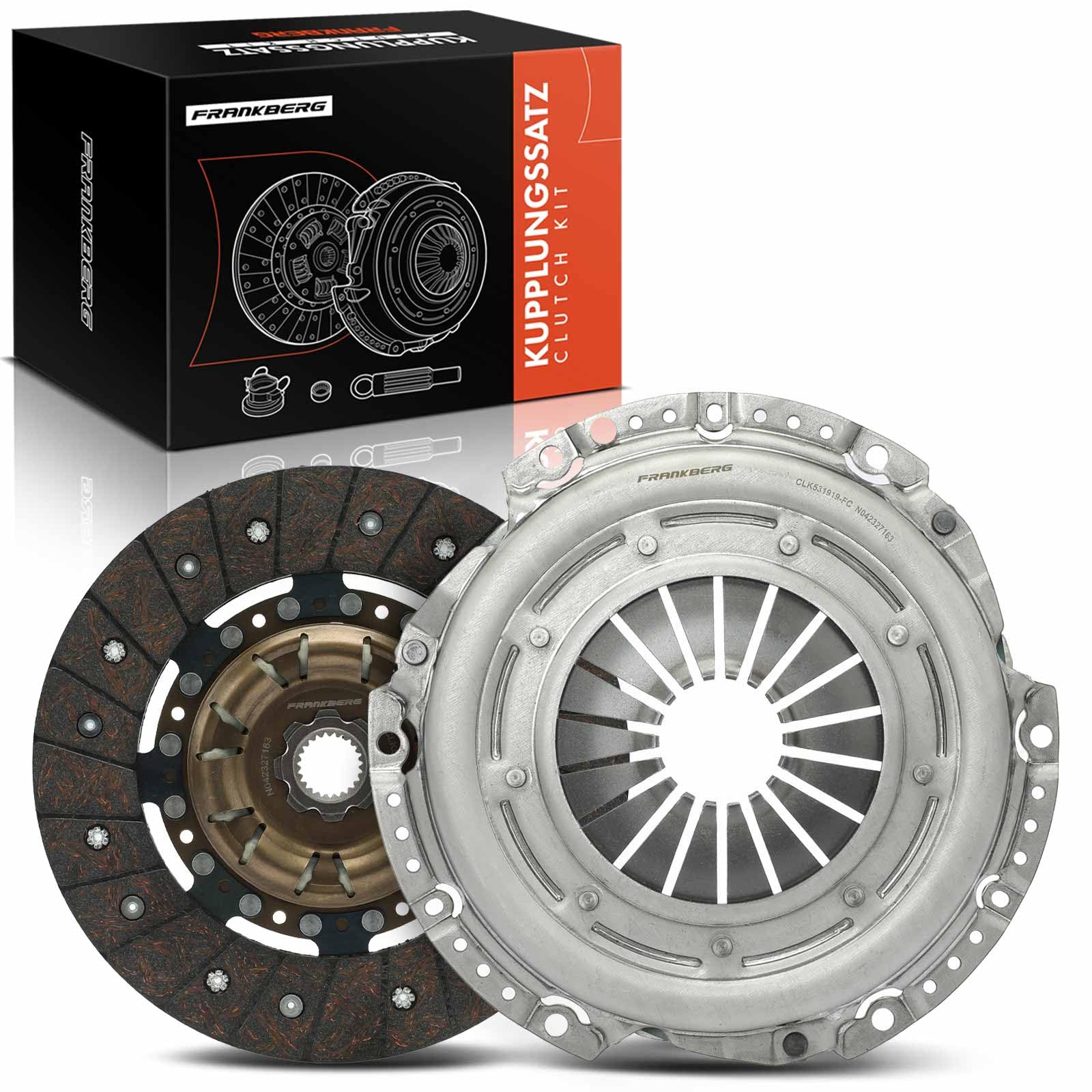 Frankberg Kupplungssatz Kompatibel mit Mondeo V 2.0L 2014-2024 Galaxy - 2.0L 2015-2018 S-Max CJ WA6 2.0L 2015-2018 Replace# DS7Q7550AA Frankberg Kupplungssatz Kompatibel mit Mondeo V 2.0L 2014-2024 Galaxy - 2.0L 2015-2018 S-Max CJ WA6 2.0L 2015-2018 Replace# DS7Q7550AA von Frankberg
