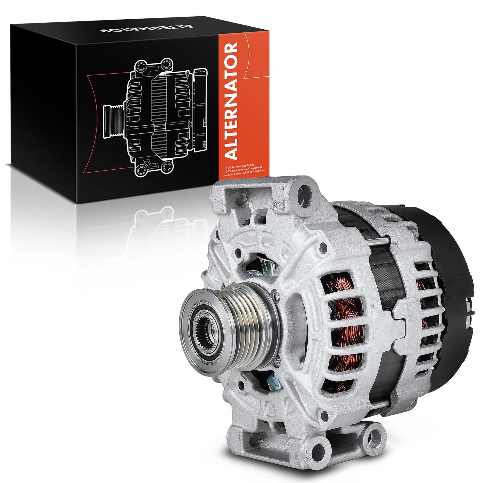Frankberg Lichtmaschine 12V 150A mit Freilaufriemenscheibe Kompatibel mit M.i.n.i Coo.per R56 1.6L 2006-2013 M.i.n.i Countryman Cooper R60 1.6L 2010-2016 Generator M.i.n.i Coo.per Replace# 0125711011 Frankberg Lichtmaschine 12V 150A mit Freilaufriemenscheibe Kompatibel mit M.i.n.i Coo.per R56 1.6L 2006-2013 M.i.n.i Countryman Cooper R60 1.6L 2010-2016 Generator M.i.n.i Coo.per Replace# 0125711011 von Frankberg
