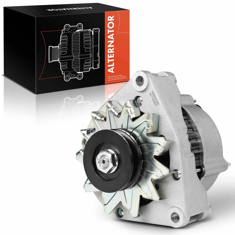 Frankberg Lichtmaschine 12V 55A mit Riemenscheibe Kompatibel mit 190 W201 E2.0/2.0 2.0L 1982-1986 G-Klasse W460 230-300 2.3L-3.0L 1979-1980 123 W123 200-300 2.0L-3.0L 1976-1985 Replace# 0120489527 von Frankberg