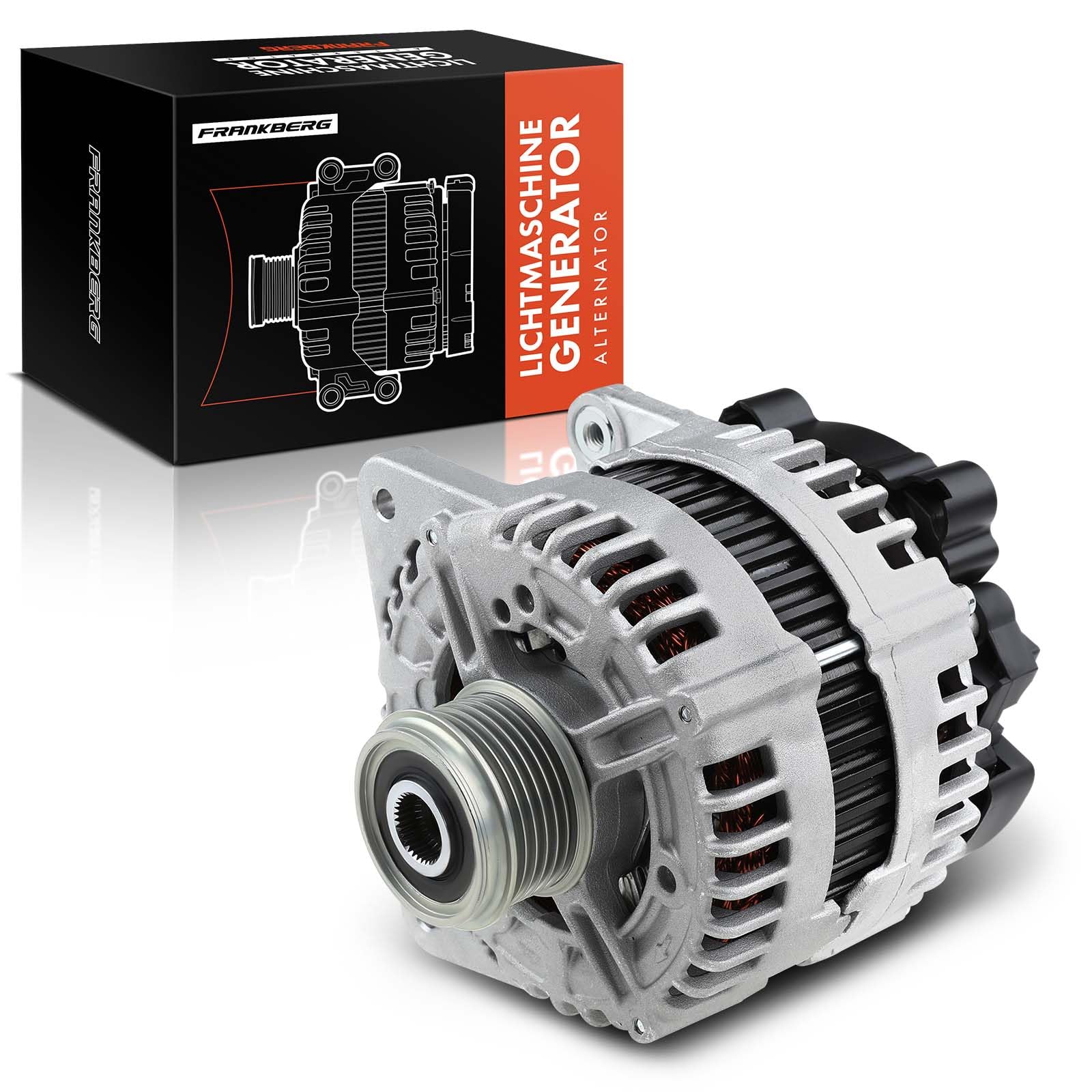 Frankberg Lichtmaschine Diesel Kompatibel mit A4 8K2 8KH 8K5 3.0L 2008-2012 A6 4F2 4F5 4FH 2.7L 3.0L 2008-2011 Q7 4LB 3.0L 2006-2015 Replace# 0121715080 Frankberg Lichtmaschine Diesel Kompatibel mit A4 8K2 8KH 8K5 3.0L 2008-2012 A6 4F2 4F5 4FH 2.7L 3.0L 2008-2011 Q7 4LB 3.0L 2006-2015 Replace# 0121715080 von Frankberg