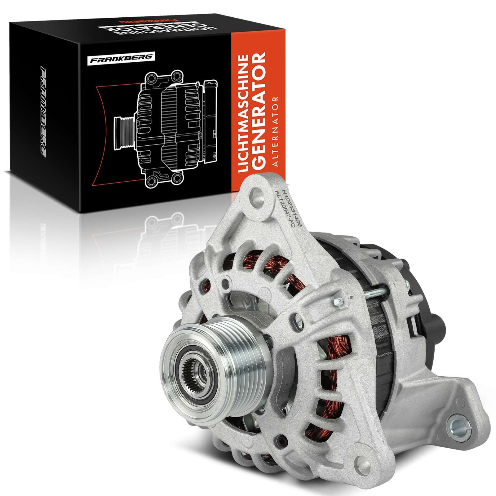 Frankberg Lichtmaschine Generator 110A 2-Polig Kompatibel mit Ducato Bus 250 3.0L Diesel 2006-2014 Daily V Pritsche/Fahrgestell 3.0L Benzin 2011-2014 Replace# 504385137 Frankberg Lichtmaschine Generator 110A 2-Polig Kompatibel mit Ducato Bus 250 3.0L Diesel 2006-2014 Daily V Pritsche/Fahrgestell 3.0L Benzin 2011-2014 Replace# 504385137 von Frankberg