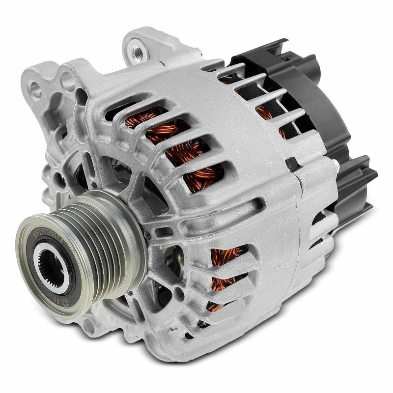 Frankberg Lichtmaschine Generator 110A Kompatibel mit Leon 5F1 1.6L 2013-2020 Kodiaq NS7 NV7 1.4L 2.0L 2016-Heute Golf VII 5G1 BE1 BE2 BQ1 1.6L 2.0L 2012-Heute Replace# 03L903023J von Frankberg