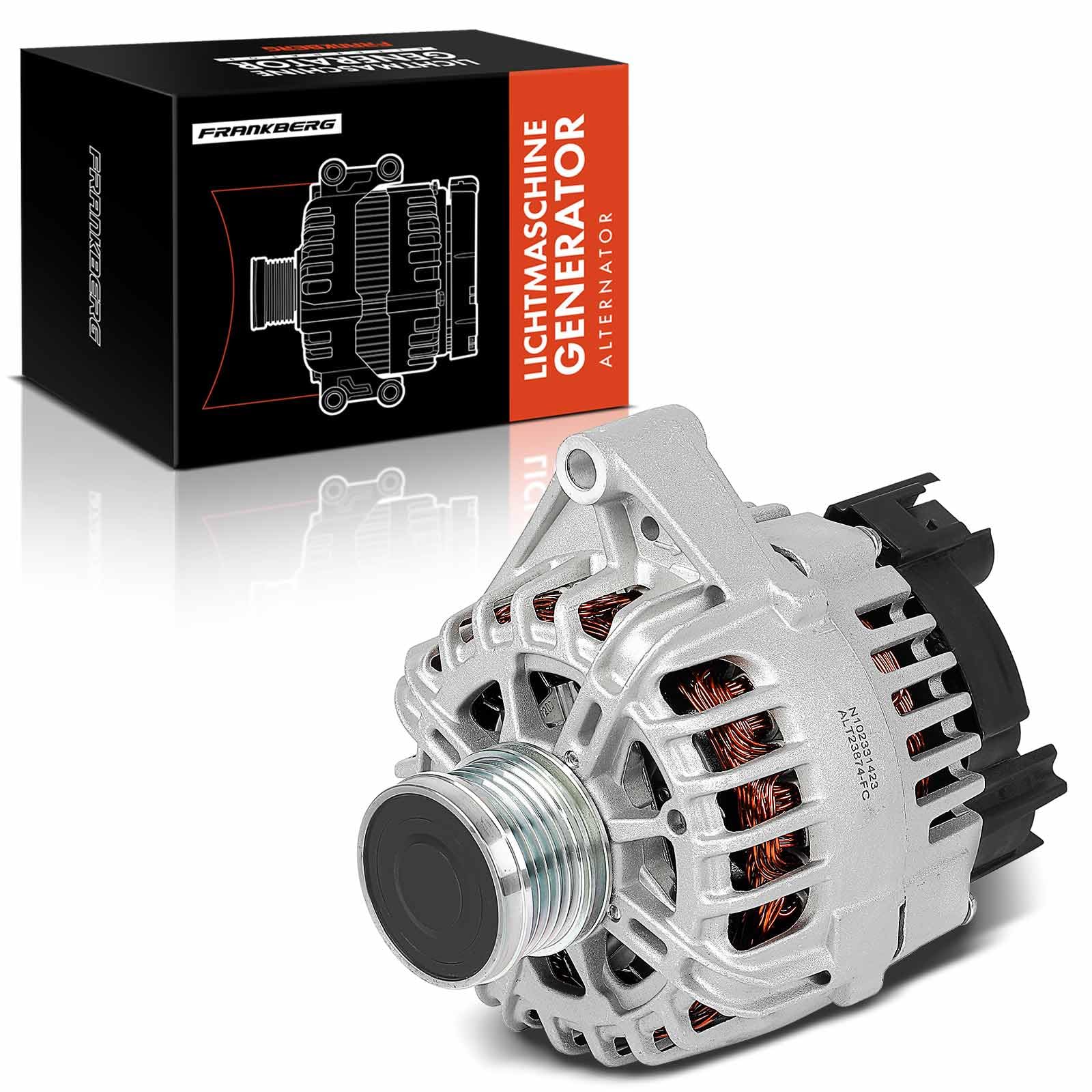 Frankberg Lichtmaschine Generator 115A mit Freilaufriemenscheibe Kompatibel mit Colt VI Z2A Z3A 1.5L Diesel 2004-2012 Forfour 454 1.5L Diesel 2004-2006 Replace# 639-150-02-50 Frankberg Lichtmaschine Generator 115A mit Freilaufriemenscheibe Kompatibel mit Colt VI Z2A Z3A 1.5L Diesel 2004-2012 Forfour 454 1.5L Diesel 2004-2006 Replace# 639-150-02-50 von Frankberg