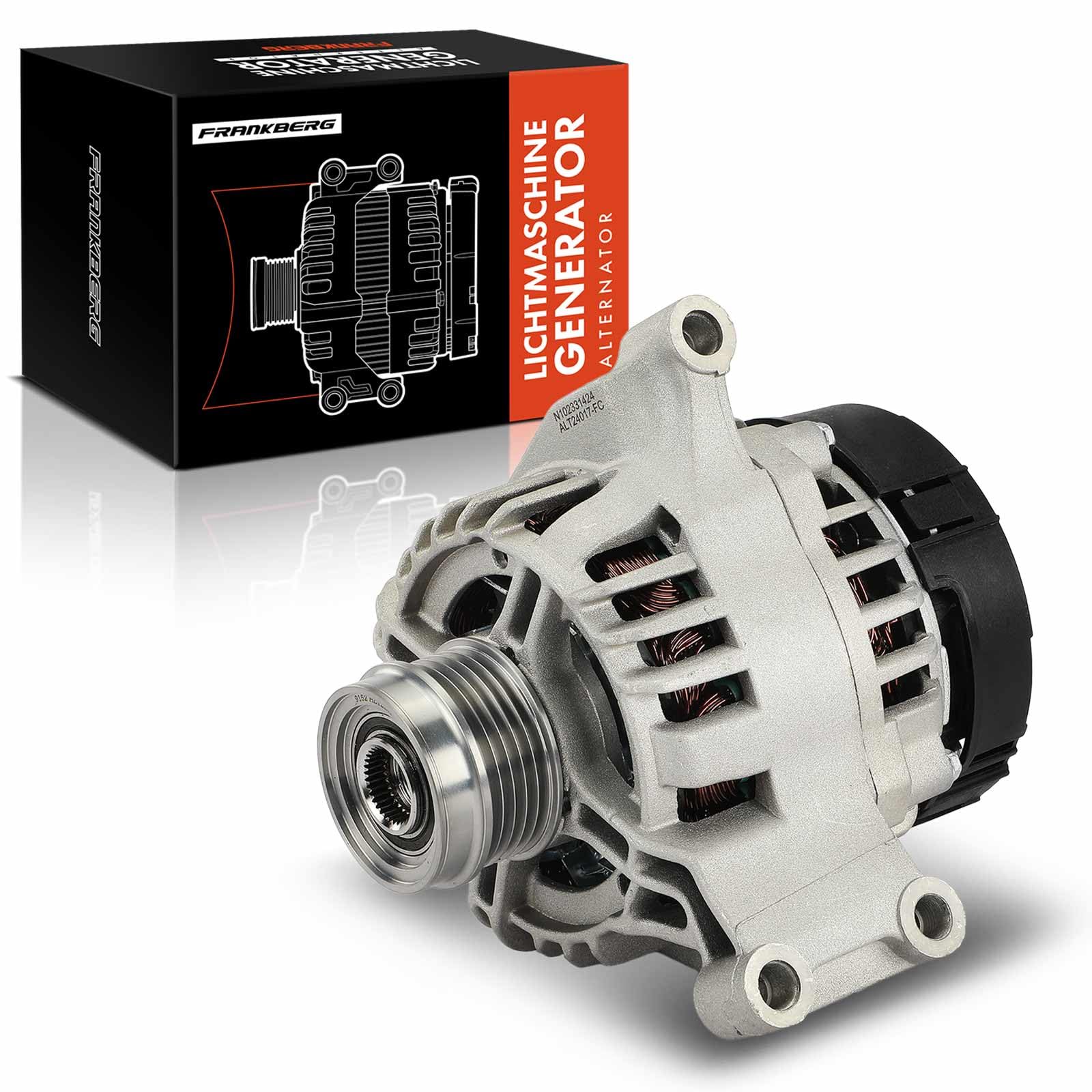 Frankberg Lichtmaschine Generator 120A Kompatibel mit Punto Evo 199 1.4L Benzin 2009-2012 Musa 350 1.6L Diesel 2008-2012 Giulietta 940 1.4L Benzin 2010-2020 Replace# 51854903 Frankberg Lichtmaschine Generator 120A Kompatibel mit Punto Evo 199 1.4L Benzin 2009-2012 Musa 350 1.6L Diesel 2008-2012 Giulietta 940 1.4L Benzin 2010-2020 Replace# 51854903 von Frankberg