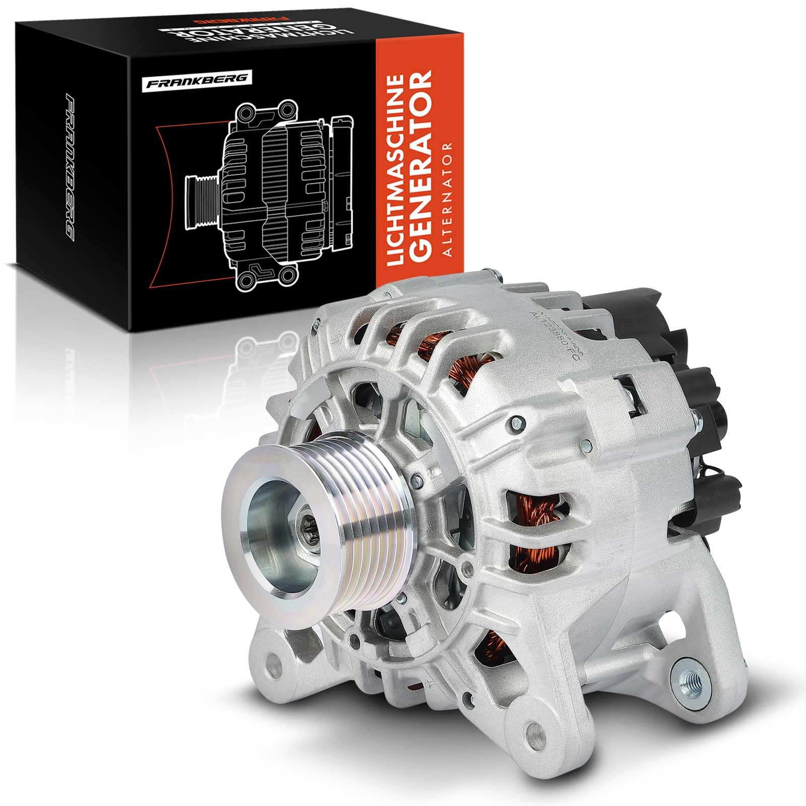 Frankberg Lichtmaschine Generator 12V 1-Polig 90A Kompatibel mit Clio III Clio III Grandtour Modus/Grand Modus Twingo II Wind 1.2L Benzin 2004-2024 Replace# 8200654541 Frankberg Lichtmaschine Generator 12V 1-Polig 90A Kompatibel mit Clio III Clio III Grandtour Modus/Grand Modus Twingo II Wind 1.2L Benzin 2004-2024 Replace# 8200654541 von Frankberg