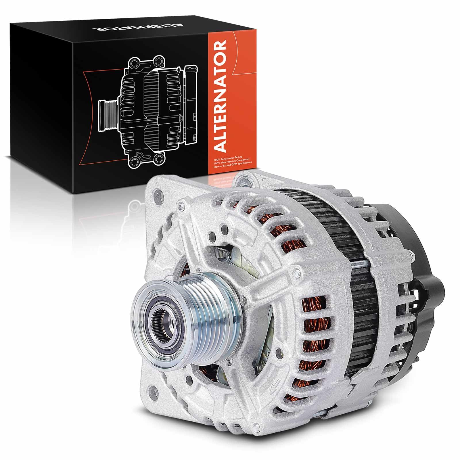 Frankberg Lichtmaschine Generator 180A Kompatibel mit A4 8W2 8WC 2.0L 2015-2021 Golf VII 5G1 BE1 BE2 BQ1 1.6L-2.0L 2012-2021 Pas.sat 3G2 CB2 1.6L-2.0L 2014-2021 Replace# 03G903016LX Frankberg Lichtmaschine Generator 180A Kompatibel mit A4 8W2 8WC 2.0L 2015-2021 Golf VII 5G1 BE1 BE2 BQ1 1.6L-2.0L 2012-2021 Pas.sat 3G2 CB2 1.6L-2.0L 2014-2021 Replace# 03G903016LX von Frankberg