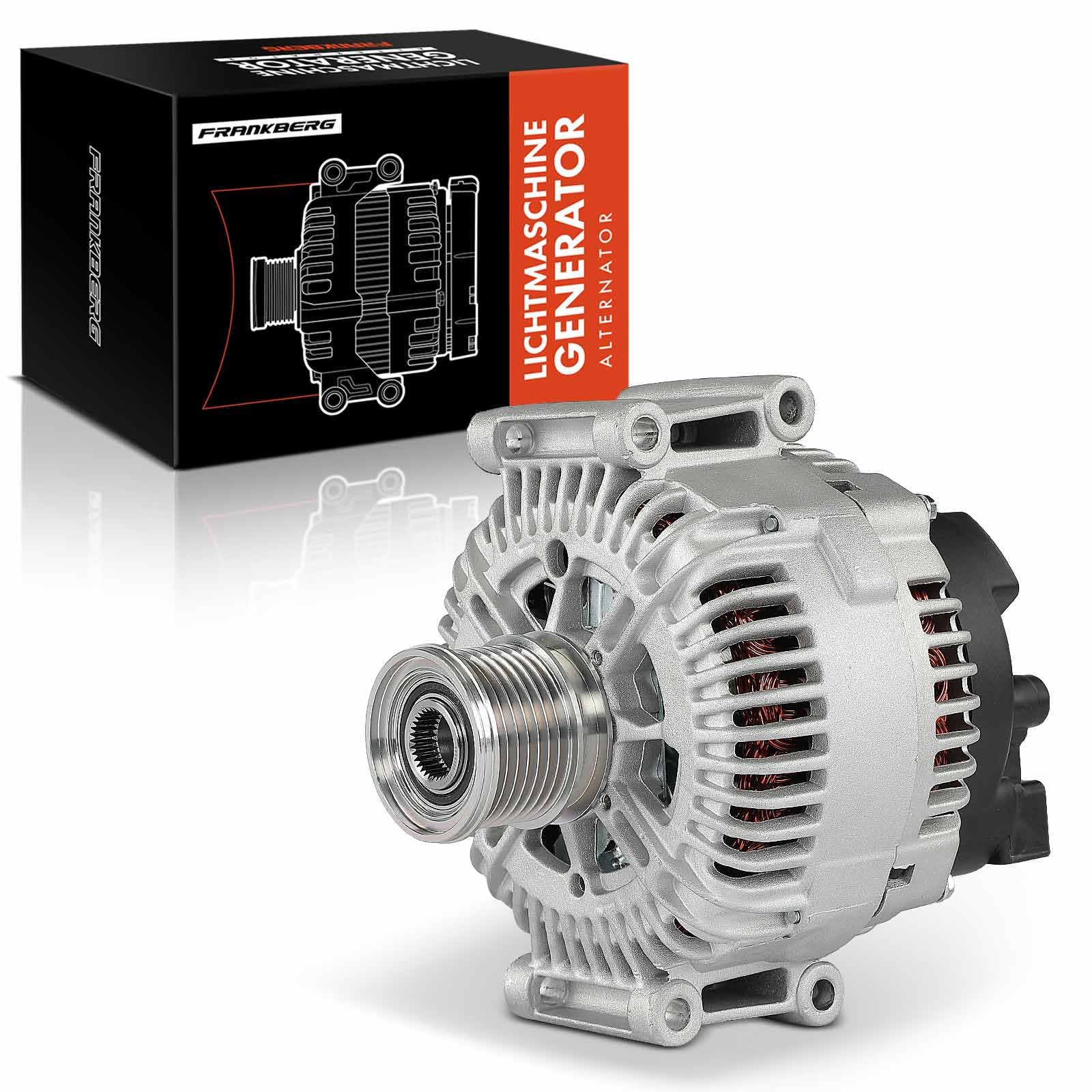 Frankberg Lichtmaschine Generator 180A Uhrzeigersinn Kompatibel mit 300 C LE LX 2.7L-6.1L Benzin 2004-2012 300 C Touring LE LX 3.0L-5.6L Diesel 2004-2010 Replace# 04896808AB Frankberg Lichtmaschine Generator 180A Uhrzeigersinn Kompatibel mit 300 C LE LX 2.7L-6.1L Benzin 2004-2012 300 C Touring LE LX 3.0L-5.6L Diesel 2004-2010 Replace# 04896808AB von Frankberg