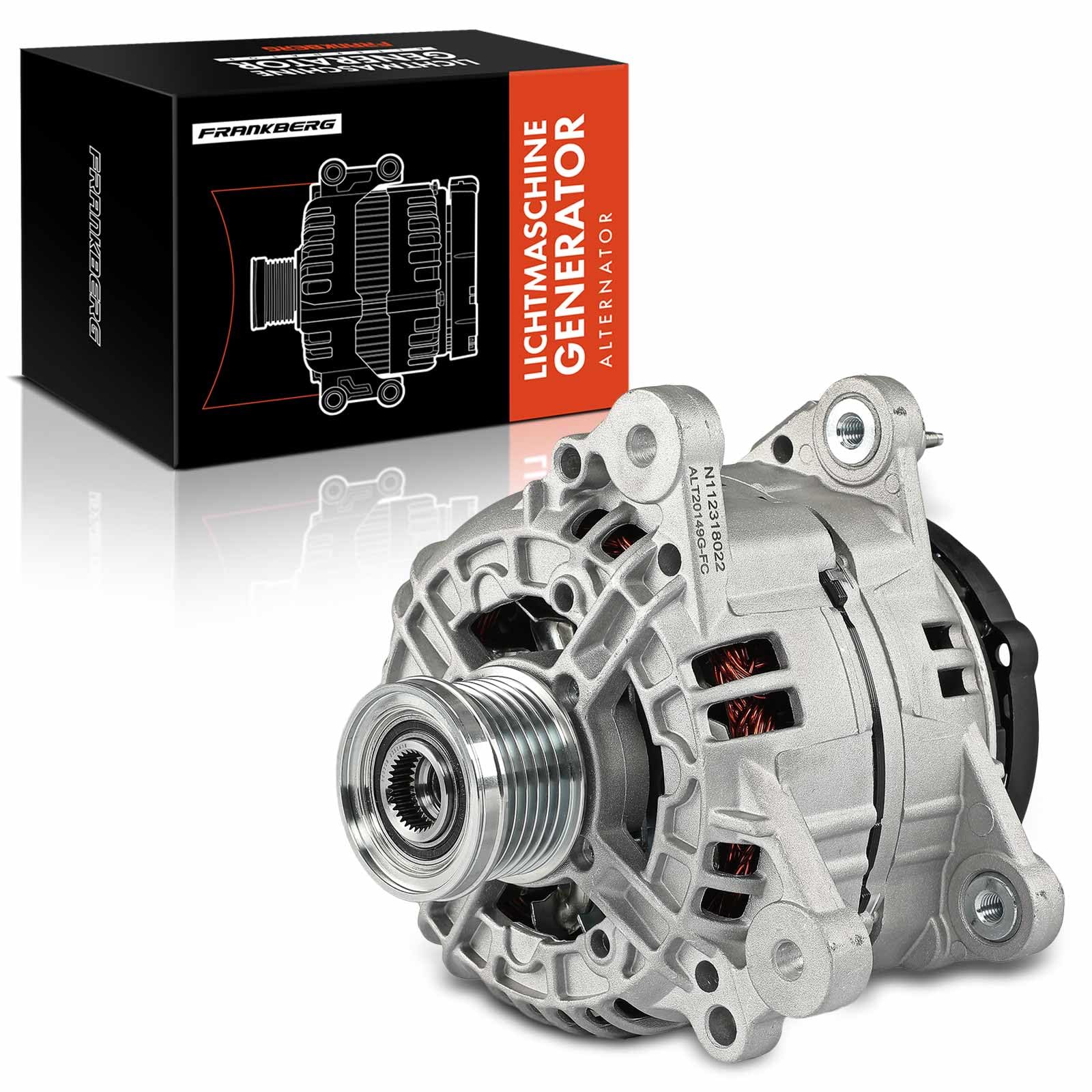 Frankberg Lichtmaschine Generator 2-Polig Kompatibel mit A3 8P1 1.2L 2010-2012 Golf VI 5K1 1.2L 2008-2012 Altea XL 5P5 5P8 1.2L 2010-2024 Ibiza IV 6J5 6P1 1.2L 2010-2015 Replace# 03F903023DX Frankberg Lichtmaschine Generator 2-Polig Kompatibel mit A3 8P1 1.2L 2010-2012 Golf VI 5K1 1.2L 2008-2012 Altea XL 5P5 5P8 1.2L 2010-2024 Ibiza IV 6J5 6P1 1.2L 2010-2015 Replace# 03F903023DX von Frankberg
