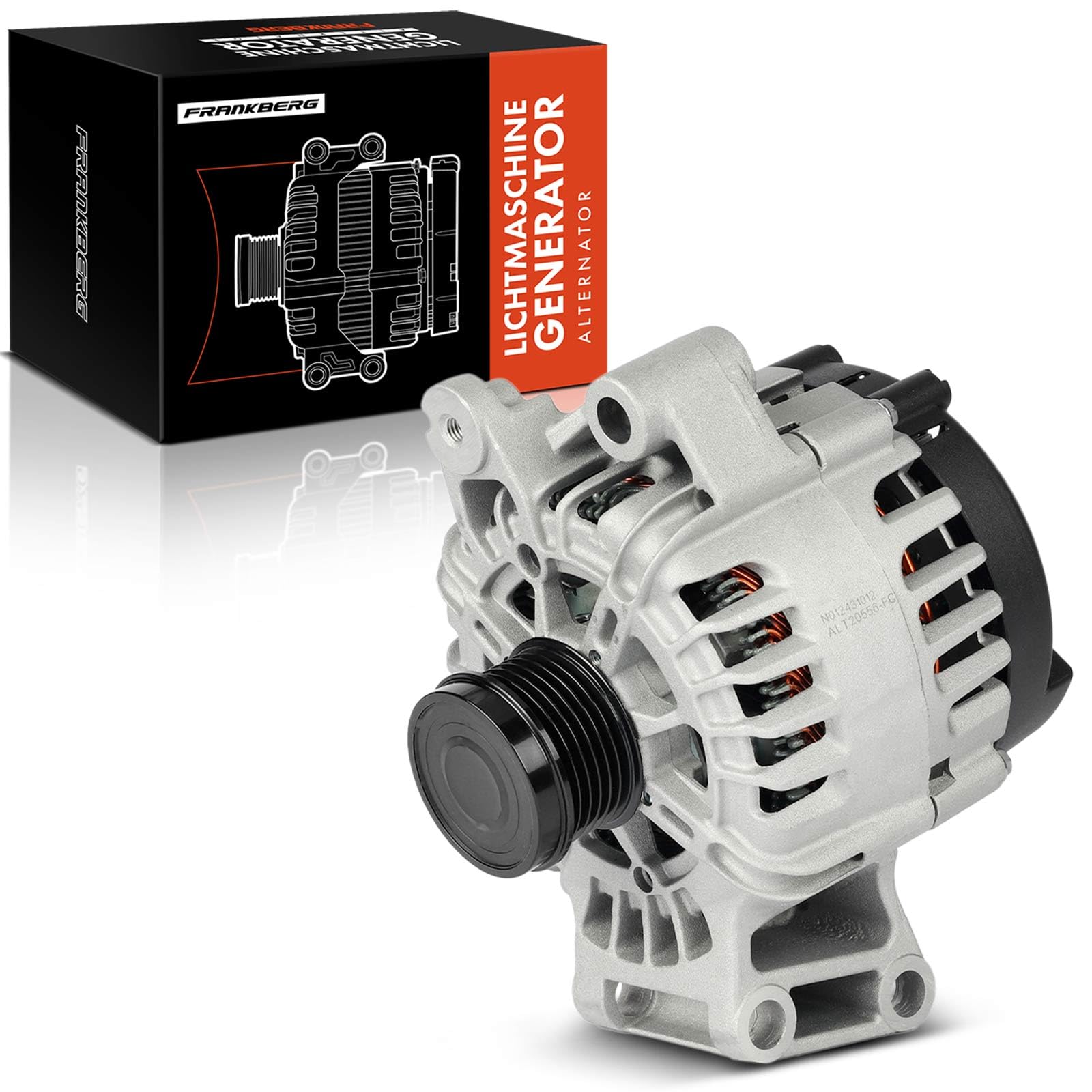 Frankberg Lichtmaschine Generator 2-Polig Kompatibel mit C-Max II Focus III Grand C-Max K.u.g.a II Mondeo IV S60 II V40 V60 I V70 III 1.6L Benzin 2010-2020 Replace# 1763143 Frankberg Lichtmaschine Generator 2-Polig Kompatibel mit C-Max II Focus III Grand C-Max K.u.g.a II Mondeo IV S60 II V40 V60 I V70 III 1.6L Benzin 2010-2020 Replace# 1763143 von Frankberg