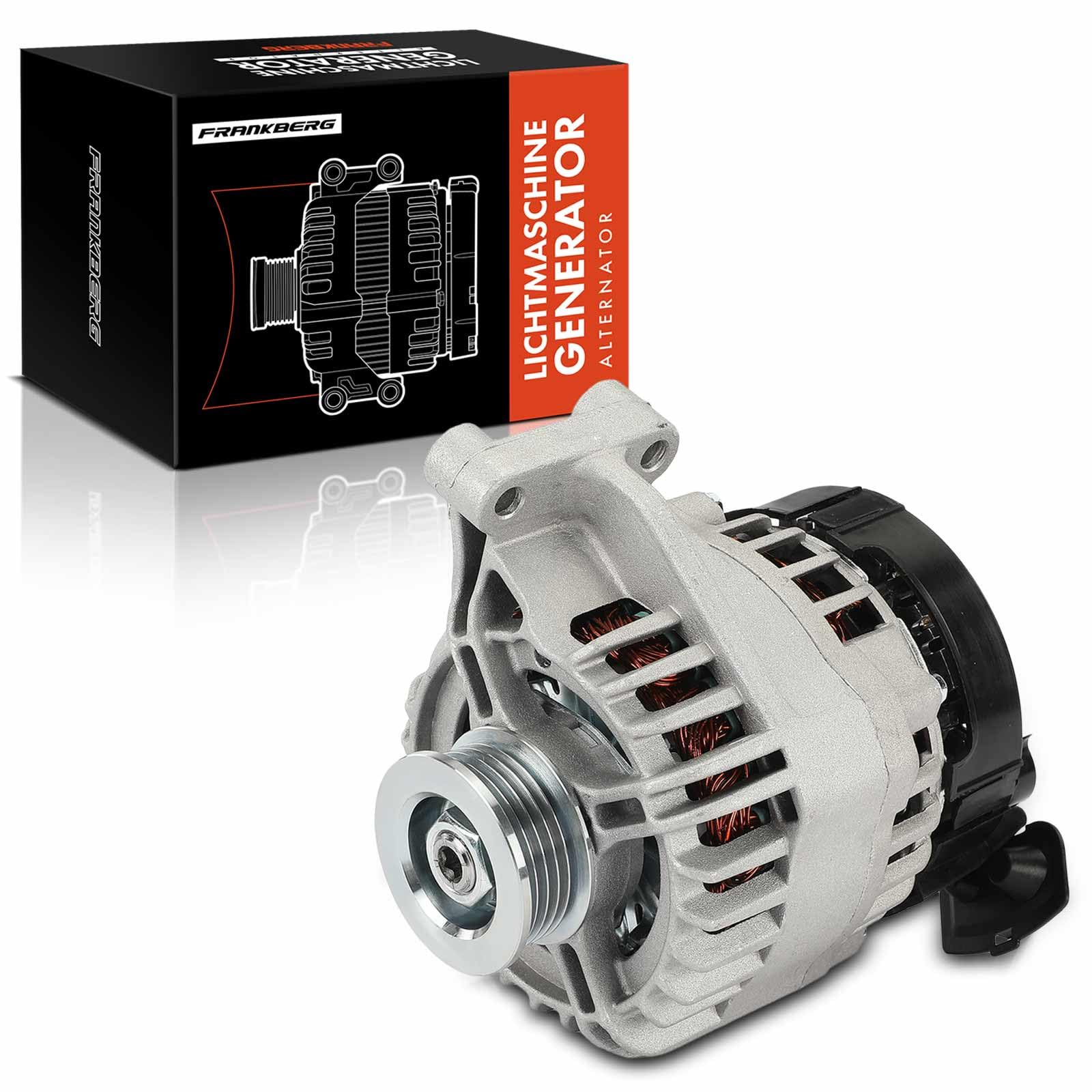 Frankberg Lichtmaschine Generator 90A Kompatibel mit 500 312 1.2L 1.4L Benzin 2007-2024 Punto 199 1.2L 1.4L Benzin 2012-2024 Panda 169 1.1L-1.4L Benzin 2009-2013 Replace# 51714791 Frankberg Lichtmaschine Generator 90A Kompatibel mit 500 312 1.2L 1.4L Benzin 2007-2024 Punto 199 1.2L 1.4L Benzin 2012-2024 Panda 169 1.1L-1.4L Benzin 2009-2013 Replace# 51714791 von Frankberg