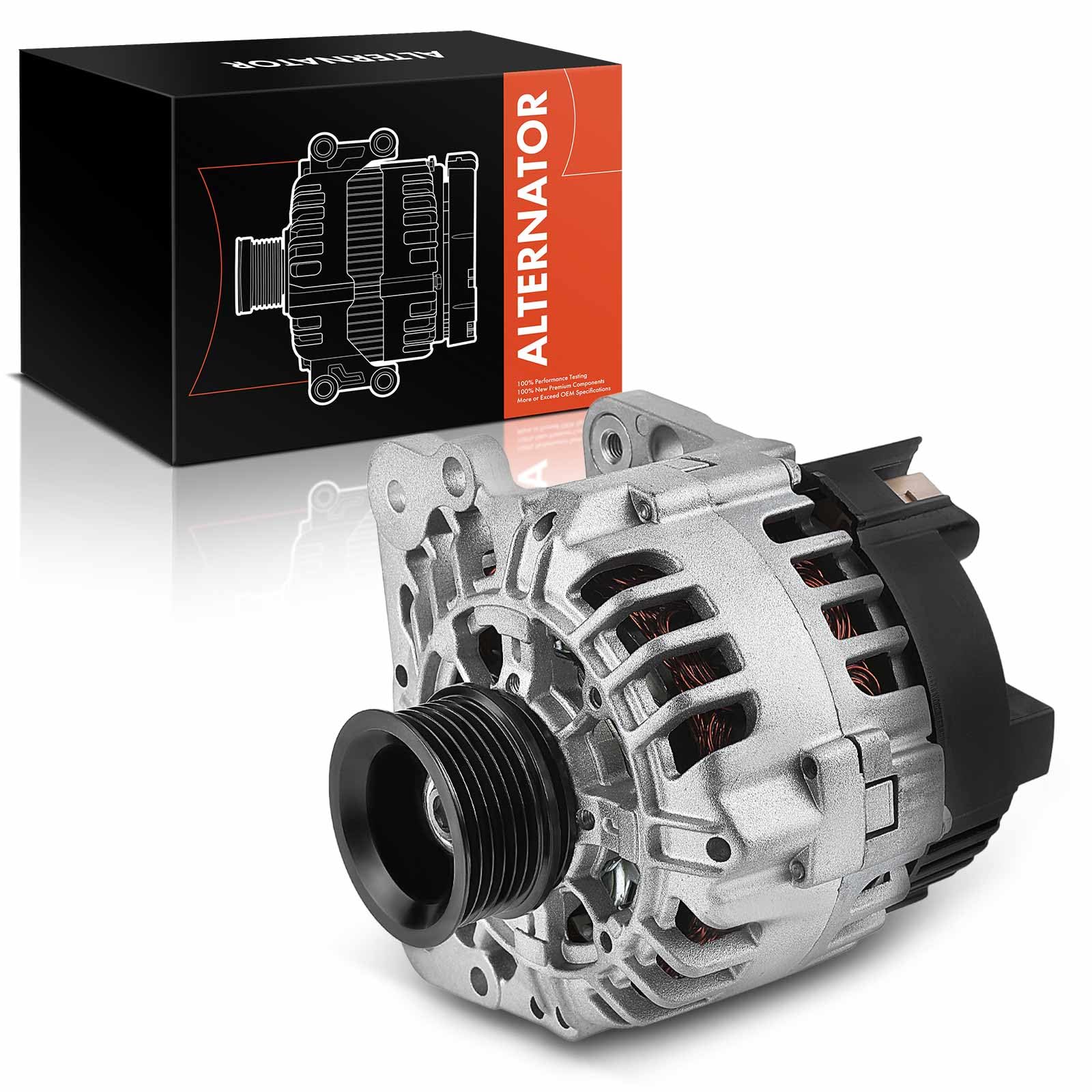 Frankberg Lichtmaschine Generator 90A Kompatibel mit A4 8D2 B5 1997-2000 Polo 9N 6N2 6C1 6R1 1999-2011 Golf IV 1J1 1997-2005 Replace# 439311 Frankberg Lichtmaschine Generator 90A Kompatibel mit A4 8D2 B5 1997-2000 Polo 9N 6N2 6C1 6R1 1999-2011 Golf IV 1J1 1997-2005 Replace# 439311 von Frankberg