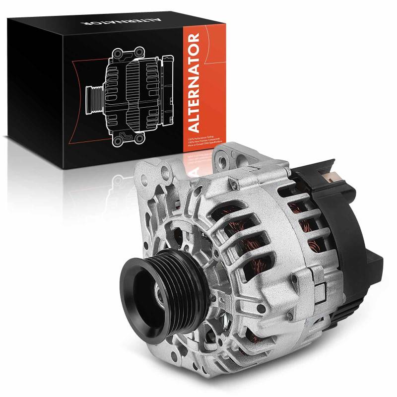 Frankberg Lichtmaschine Generator 90A Kompatibel mit A4 8D2 B5 1997-2000 Polo 9N 6N2 6C1 6R1 1999-2011 Golf IV 1J1 1997-2005 Replace# 439311 von Frankberg
