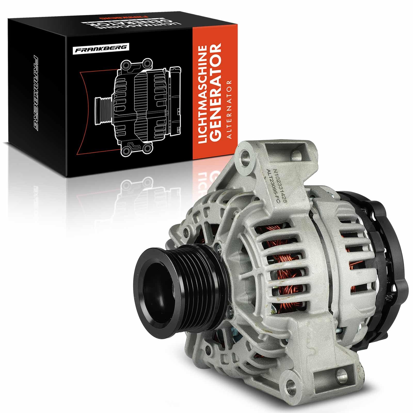 Frankberg Lichtmaschine Generator 90A Kompatibel mit C-Klasse T-Model S202 C180 T 2.0L 2000-2001 E-Klasse T-Model S210 E200 T Kompressor 2.0L 2000-2003 Replace# 012-154-03-02 Frankberg Lichtmaschine Generator 90A Kompatibel mit C-Klasse T-Model S202 C180 T 2.0L 2000-2001 E-Klasse T-Model S210 E200 T Kompressor 2.0L 2000-2003 Replace# 012-154-03-02 von Frankberg