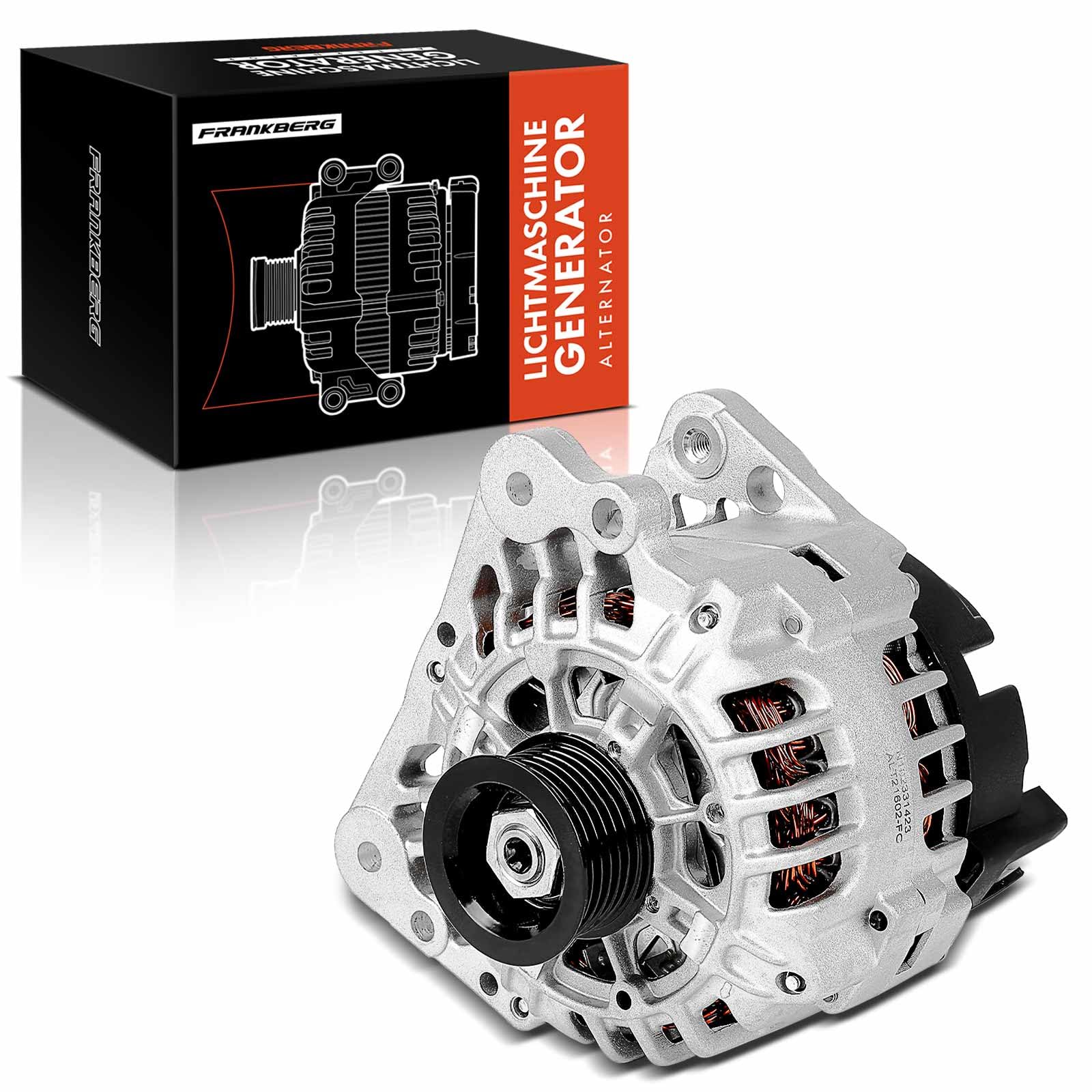 Frankberg Lichtmaschine Generator 90A Kompatibel mit Polo 6C1 6R1 1.2L Benzin 2009-2024 Fabia II 542 1.2L Benzin 2006-2014 Ibiza III 6L1 1.2L Benzin 2002-2009 Replace# 03D903025J Frankberg Lichtmaschine Generator 90A Kompatibel mit Polo 6C1 6R1 1.2L Benzin 2009-2024 Fabia II 542 1.2L Benzin 2006-2014 Ibiza III 6L1 1.2L Benzin 2002-2009 Replace# 03D903025J von Frankberg