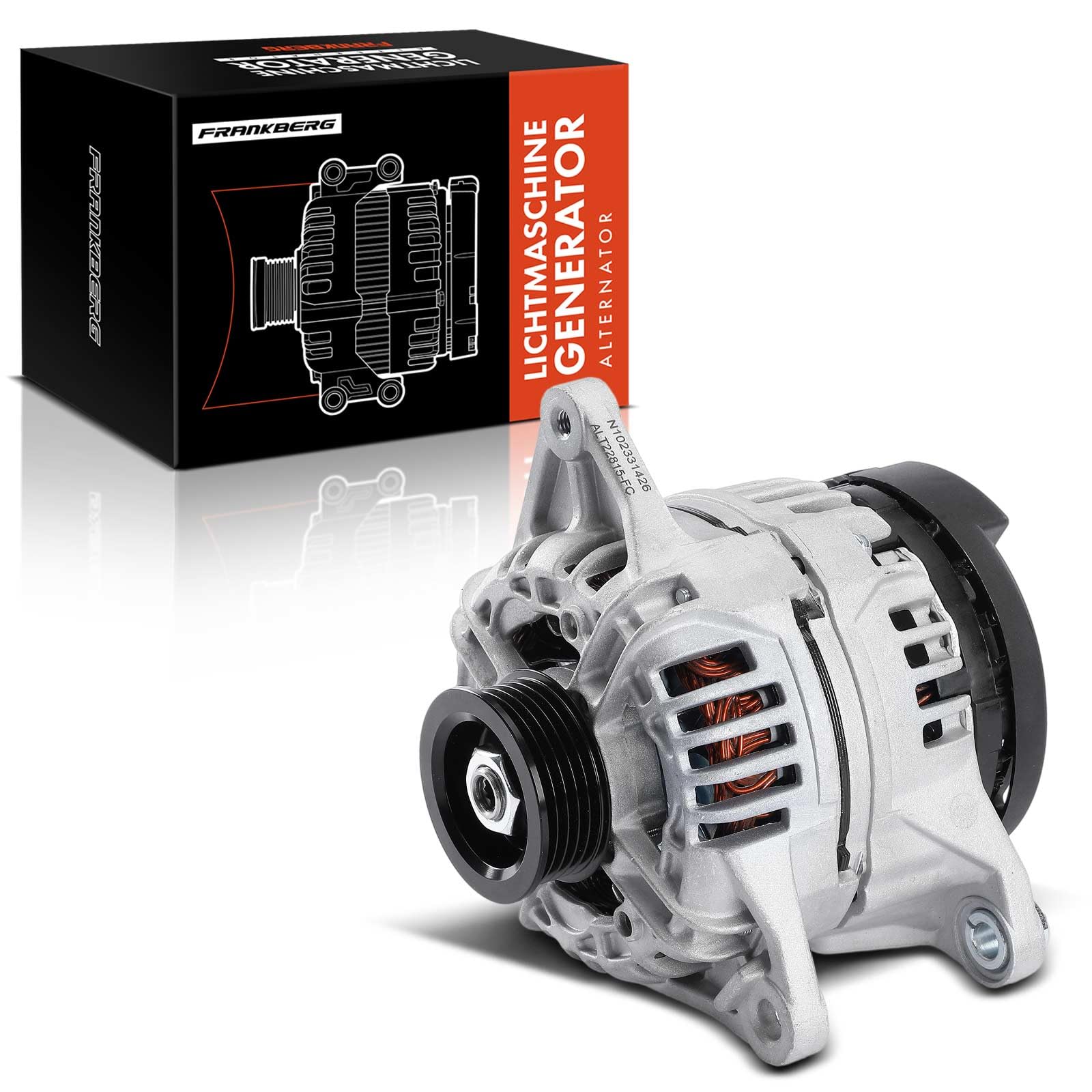Frankberg Lichtmaschine Generator 90A im Uhrzeigersinn Kompatibel mit Carisma Stufenheck DA 1.3L Benzin 2000-2004 Space Star MPV DG A 1.6L Benzin 2001-2004 Replace# 0124325008 Frankberg Lichtmaschine Generator 90A im Uhrzeigersinn Kompatibel mit Carisma Stufenheck DA 1.3L Benzin 2000-2004 Space Star MPV DG A 1.6L Benzin 2001-2004 Replace# 0124325008 von Frankberg