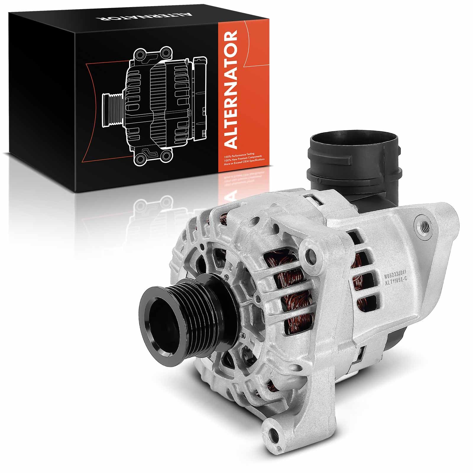 Frankberg Lichtmaschine Generator Kompatibel mit 5er E39 520i 523i 528i 535i 2.0L-3.5L 1995-2003 7er E38 728i iL 2.8L 1995-2001 X5 E53 3.0L 2000-2006 Z3 Coupe E36 Replace# 12317532627 Frankberg Lichtmaschine Generator Kompatibel mit 5er E39 520i 523i 528i 535i 2.0L-3.5L 1995-2003 7er E38 728i iL 2.8L 1995-2001 X5 E53 3.0L 2000-2006 Z3 Coupe E36 Replace# 12317532627 von Frankberg