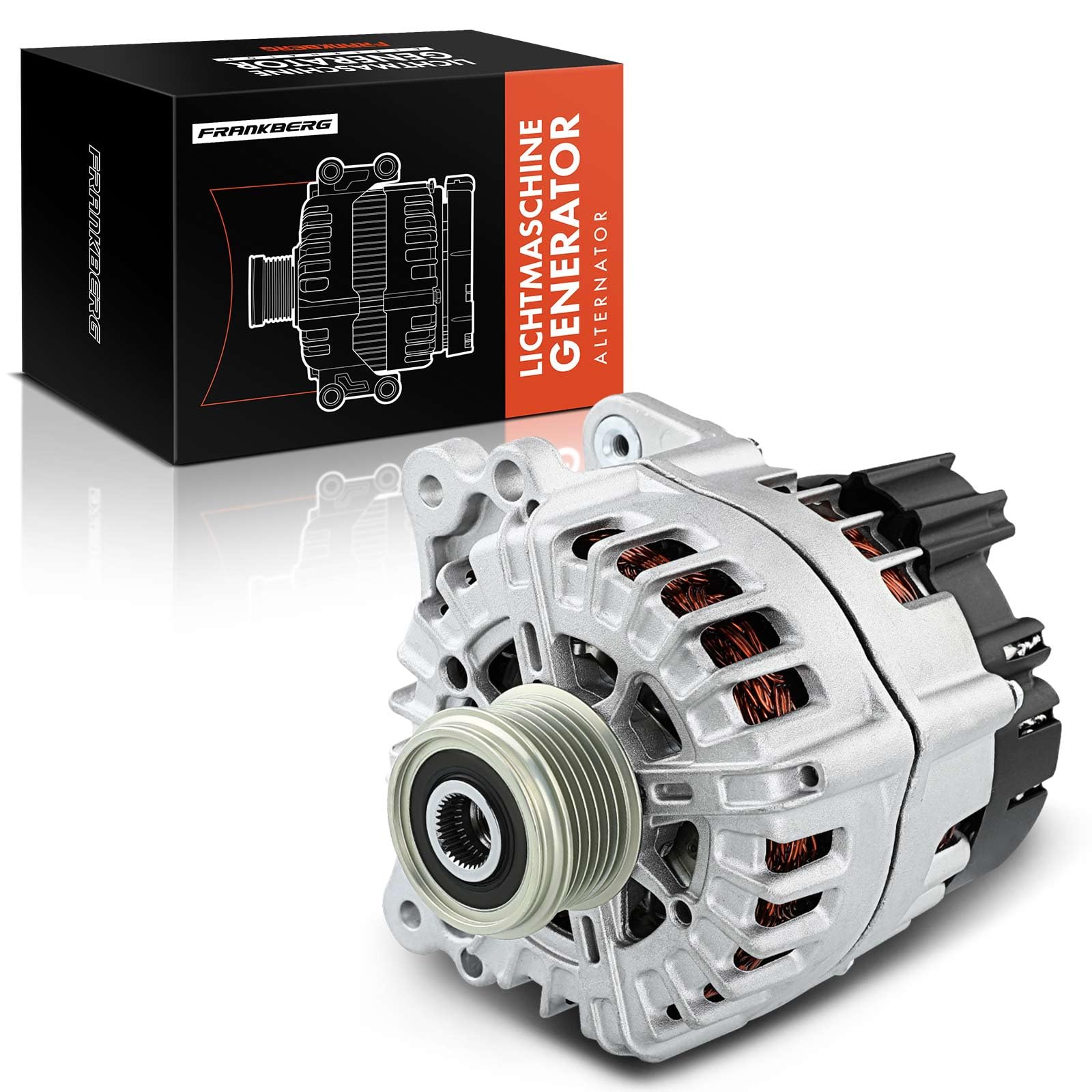 Frankberg Lichtmaschine Generator Kompatibel mit A4 8K2 8K5 8KH B8 2011-2016 A5 8T3 8TA 8F7 2011-2017 A6 4G2 4G5 4GC 4GD 4GH 4GJ 2010-2018 Q5 8RB 2008-2017 Frankberg Lichtmaschine Generator Kompatibel mit A4 8K2 8K5 8KH B8 2011-2016 A5 8T3 8TA 8F7 2011-2017 A6 4G2 4G5 4GC 4GD 4GH 4GJ 2010-2018 Q5 8RB 2008-2017 von Frankberg