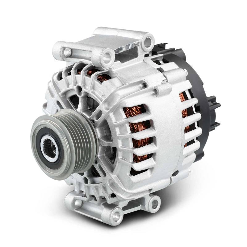 Frankberg Lichtmaschine Generator Kompatibel mit A4 8K2 8K5 B8 3.0L 3.2L 2007-2015 A5 8T3 8TA 8F7 3.0L 3.2L 2007-2012 Q5 8RB 3.2L 2008-2012 Replace# 06E903016S von Frankberg