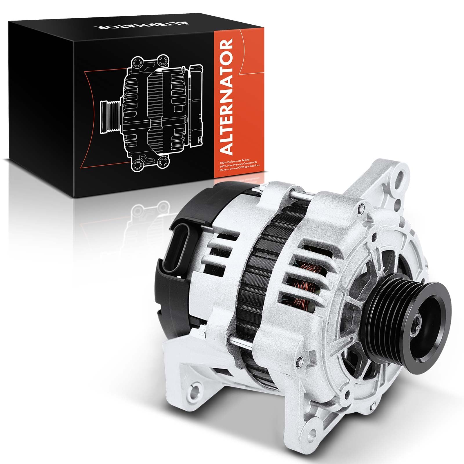 Frankberg Lichtmaschine Generator Kompatibel mit Aveo/Kalos T250 T255 1.4L 2005-Heute Lacetti J200 1.4L-1.8L 2005-2013 Nubira 1.4L-1.8L 2005-2011 Replace# 96838439 Frankberg Lichtmaschine Generator Kompatibel mit Aveo/Kalos T250 T255 1.4L 2005-Heute Lacetti J200 1.4L-1.8L 2005-2013 Nubira 1.4L-1.8L 2005-2011 Replace# 96838439 von Frankberg