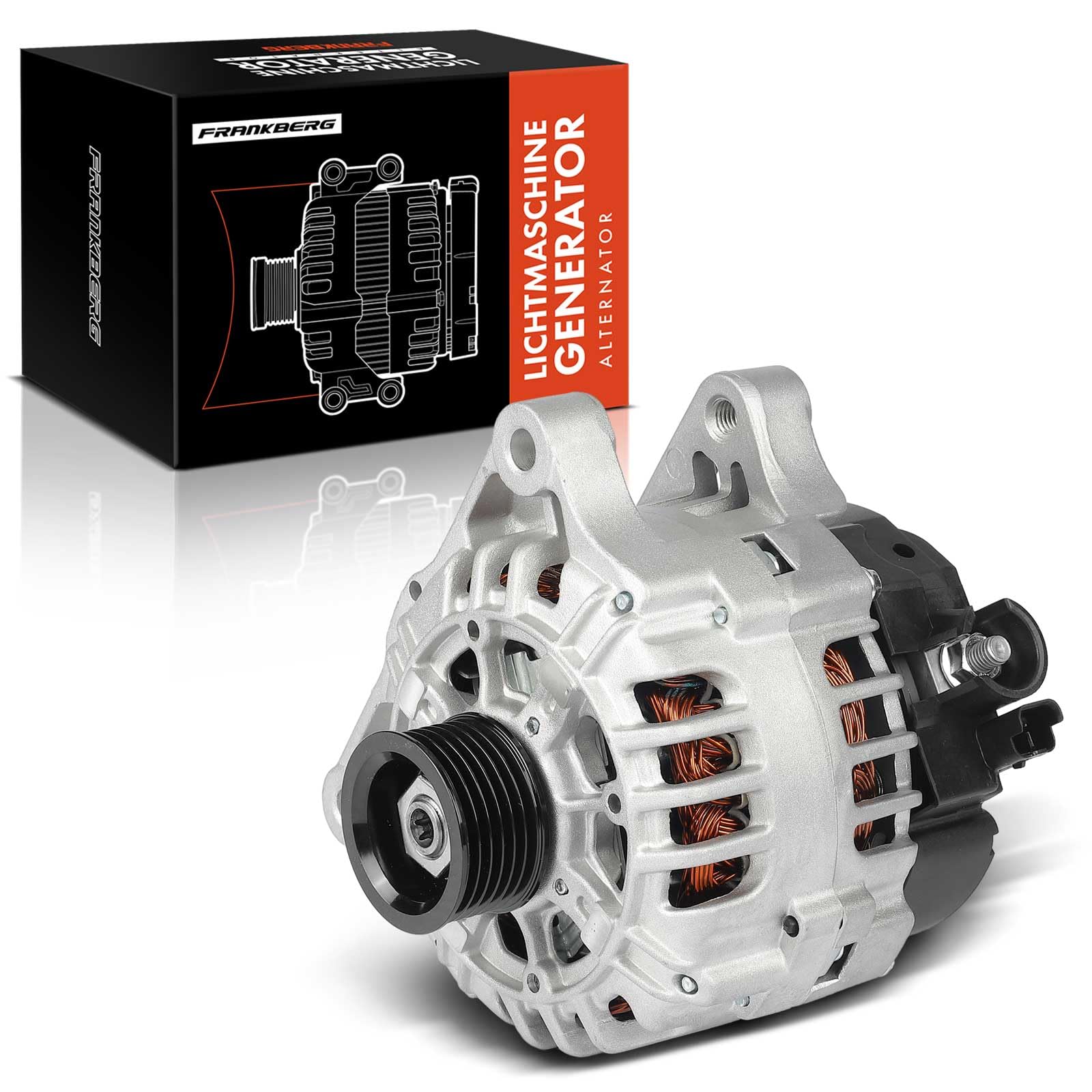 Frankberg Lichtmaschine Generator Kompatibel mit C3 I FC FN 1.1L-1.6L 2002-2010 206 CC 2D 1.6L 2000-2007 207 WA WC 1.4L 1.6L 2006-2013 307 SW 3H 1.4L 1.6L 2002-2008 Replace# 9638544280 Frankberg Lichtmaschine Generator Kompatibel mit C3 I FC FN 1.1L-1.6L 2002-2010 206 CC 2D 1.6L 2000-2007 207 WA WC 1.4L 1.6L 2006-2013 307 SW 3H 1.4L 1.6L 2002-2008 Replace# 9638544280 von Frankberg
