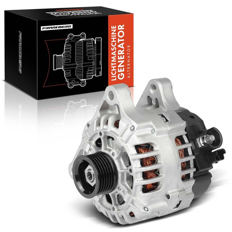 Frankberg Lichtmaschine Generator Kompatibel mit C3 I FC FN 1.1L-1.6L 2002-2010 206 CC 2D 1.6L 2000-2007 207 WA WC 1.4L 1.6L 2006-2013 307 SW 3H 1.4L 1.6L 2002-2008 Replace# 9638544280 von Frankberg