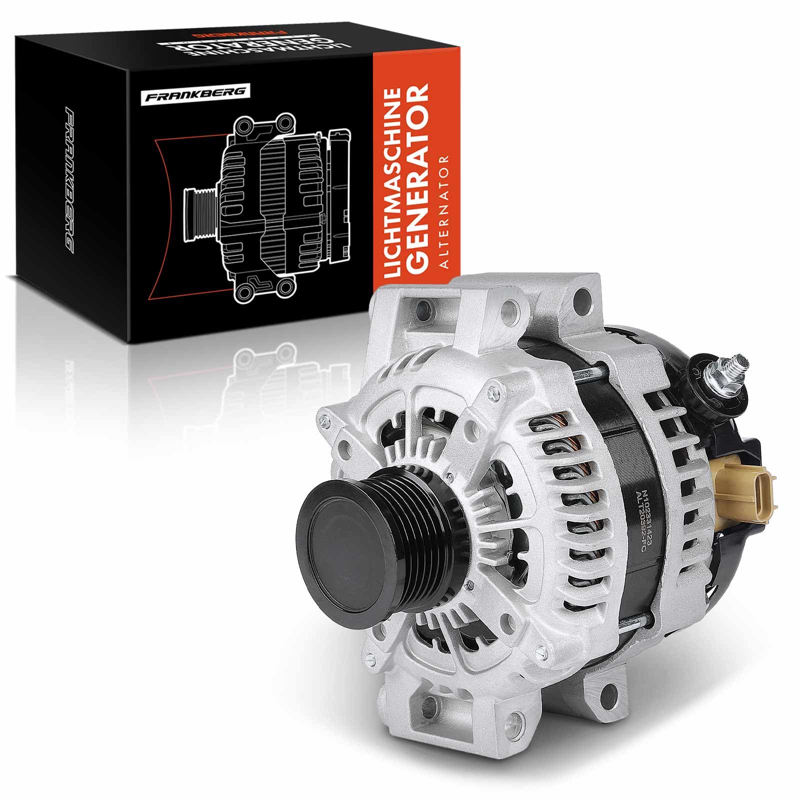 Frankberg Lichtmaschine Generator Kompatibel mit Nitro 2.8L 2007-2012 Cherokee KJ 2.5L 2.8L 2001-2008 Cherokee KK 2.8L 2008-2012 Wrangler III JK 2.8L 2007-2017 Replace# 04801338AB Frankberg Lichtmaschine Generator Kompatibel mit Nitro 2.8L 2007-2012 Cherokee KJ 2.5L 2.8L 2001-2008 Cherokee KK 2.8L 2008-2012 Wrangler III JK 2.8L 2007-2017 Replace# 04801338AB von Frankberg