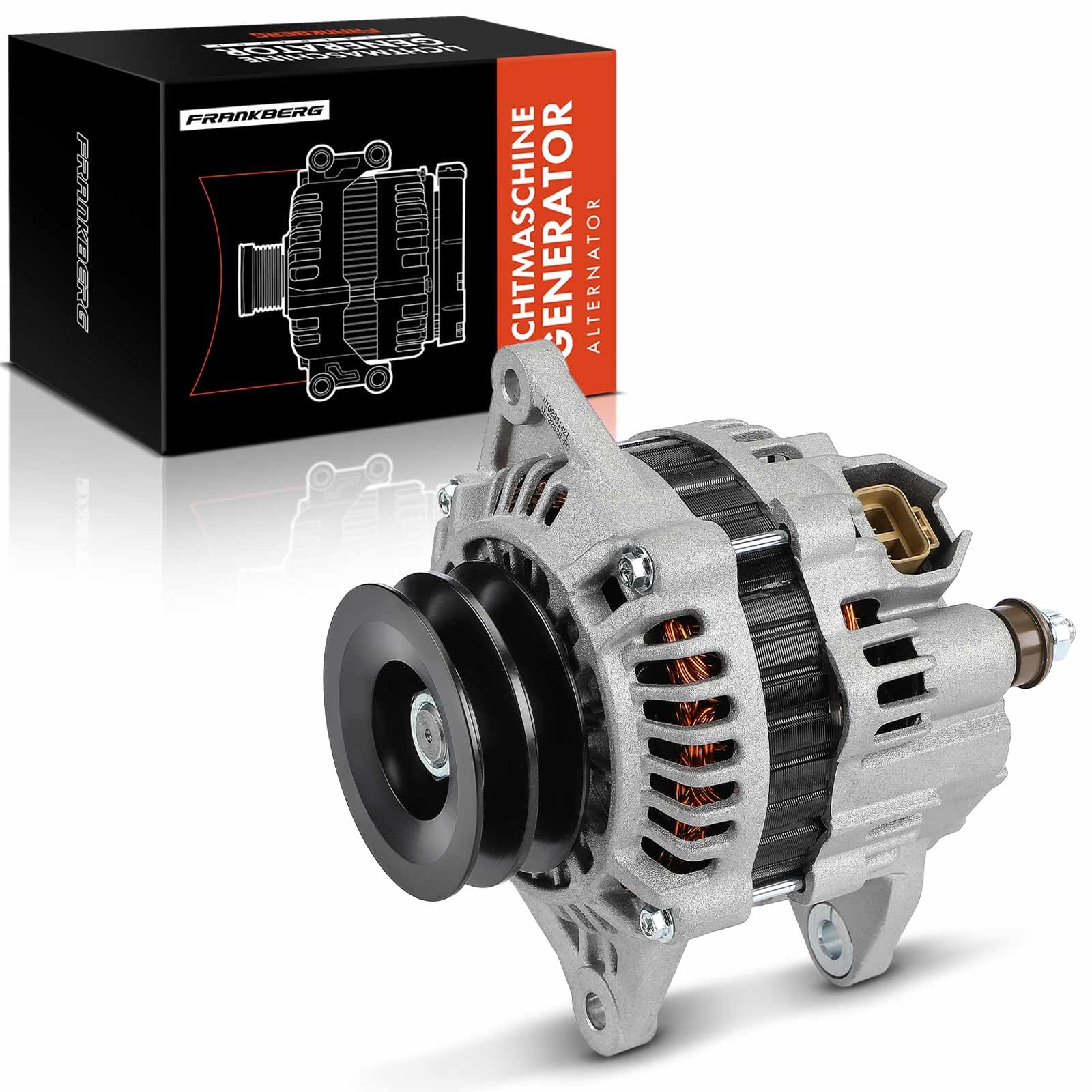 Frankberg Lichtmaschine Generator Kompatibel mit Ranger EQ ER R 2.5L 2001-2006 Ranger ES ET 2.5L 2006-2012 Ranger ET 3.0L 2006-2012 323 F VI BJ 2.0L 1998-2004 Replace# A002TA6099 Frankberg Lichtmaschine Generator Kompatibel mit Ranger EQ ER R 2.5L 2001-2006 Ranger ES ET 2.5L 2006-2012 Ranger ET 3.0L 2006-2012 323 F VI BJ 2.0L 1998-2004 Replace# A002TA6099 von Frankberg