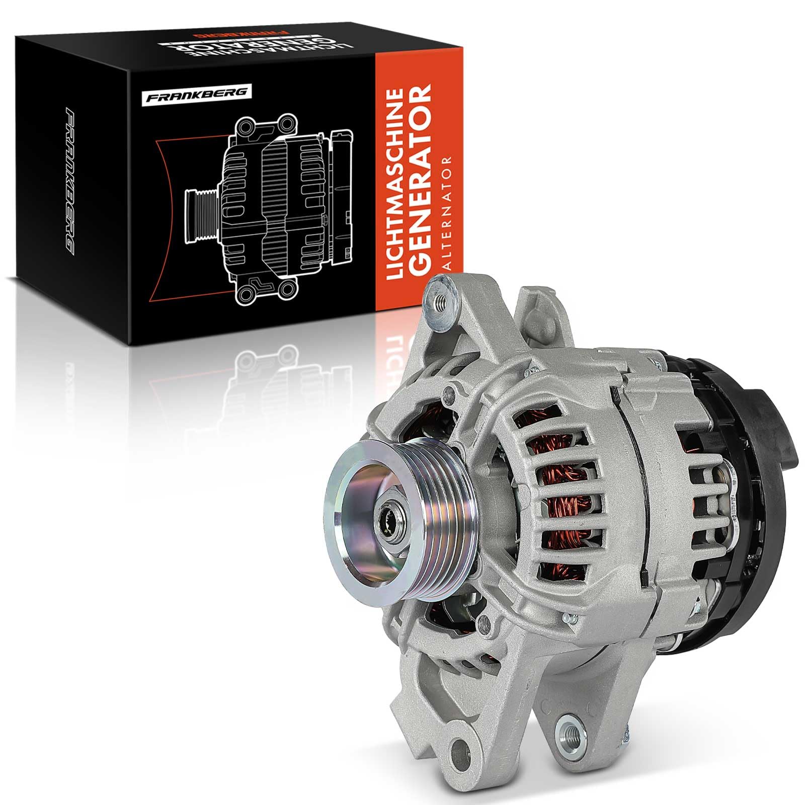 Frankberg Lichtmaschine Generator mit Freilaufriemenscheibe Kompatibel mit Yaris P9 1.0L 2005-2011 Yaris/Vios Stufenheck P9 1.0L 2007-2013 Replace# 27060-0Q040 Frankberg Lichtmaschine Generator mit Freilaufriemenscheibe Kompatibel mit Yaris P9 1.0L 2005-2011 Yaris/Vios Stufenheck P9 1.0L 2007-2013 Replace# 27060-0Q040 von Frankberg
