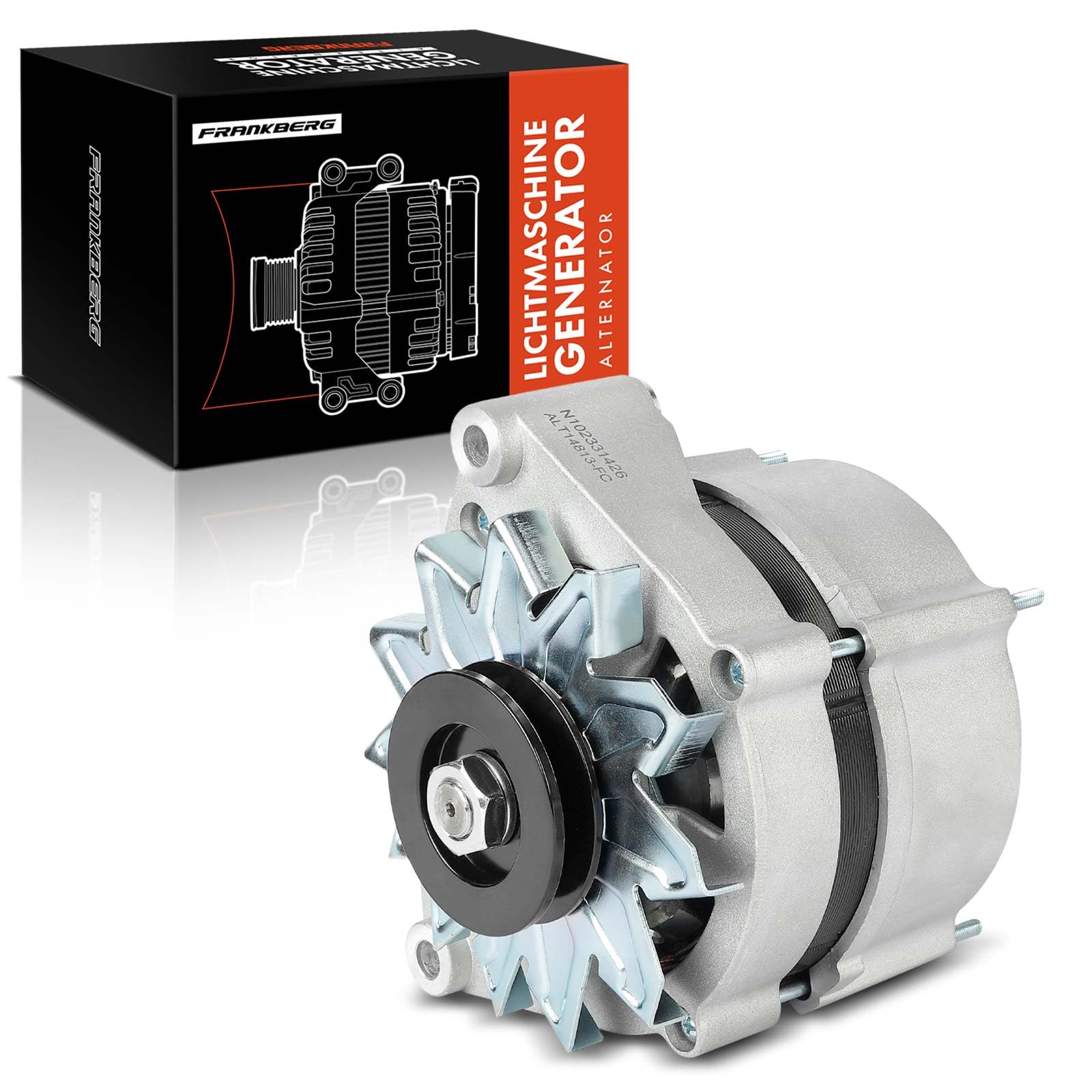 Frankberg Lichtmaschine Generator mit Riemenscheibe Kompatibel mit 3er E30 1.8L-2.5L 1982-1991 5er E28 1.8L-3.4L 1981-1987 6er E24 3.2L 3.4L 1980-1988 Replace# 0120469778 Frankberg Lichtmaschine Generator mit Riemenscheibe Kompatibel mit 3er E30 1.8L-2.5L 1982-1991 5er E28 1.8L-3.4L 1981-1987 6er E24 3.2L 3.4L 1980-1988 Replace# 0120469778 von Frankberg