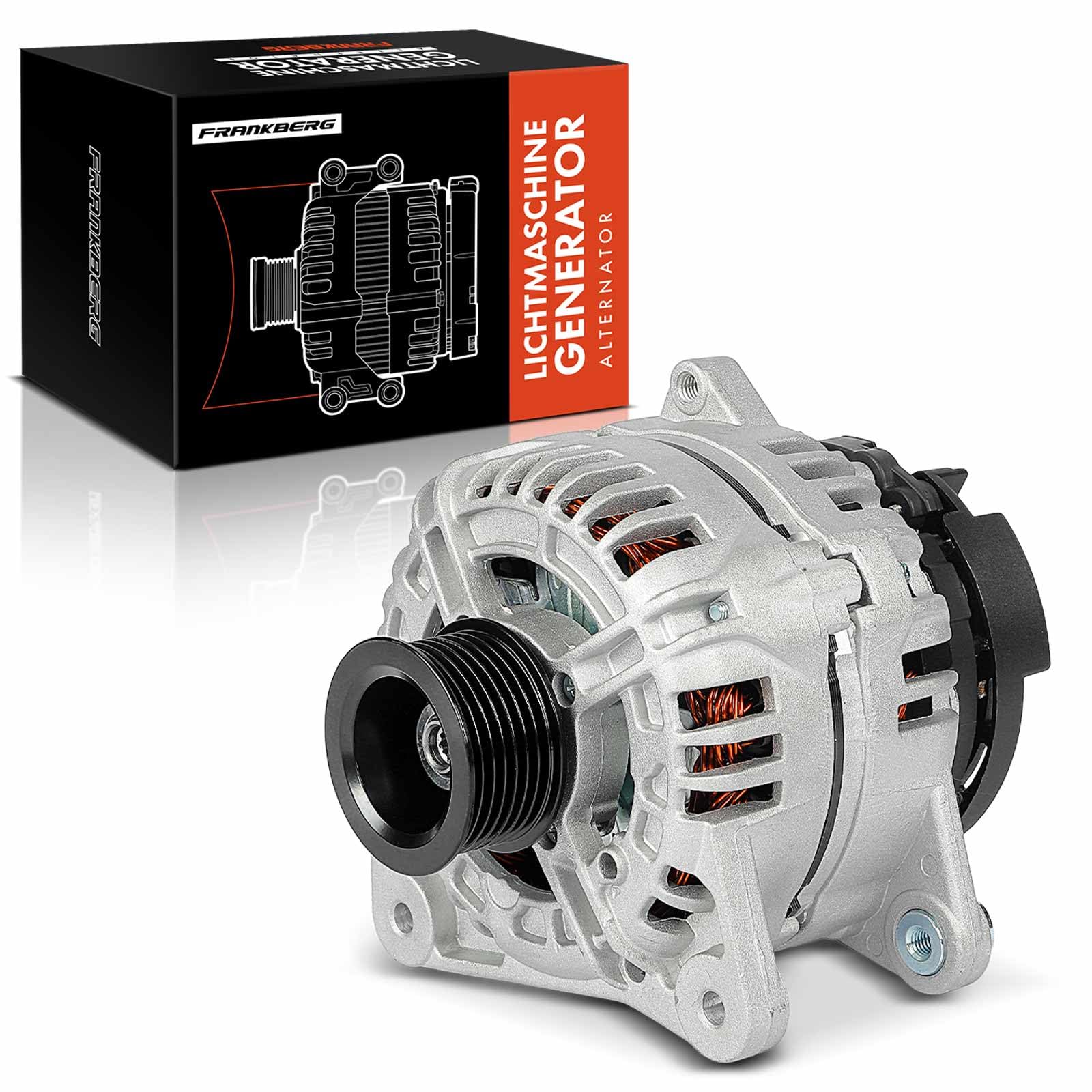 Frankberg Lichtmaschine Generator mit Riemenscheibe Kompatibel mit Clio III BR0/1 CR0/1 1.2L 2.0L 2005-2014 Clio III Kasten/Schrägheck SB SR 1.2L 2005-2014 Replace# 0124425107 Frankberg Lichtmaschine Generator mit Riemenscheibe Kompatibel mit Clio III BR0/1 CR0/1 1.2L 2.0L 2005-2014 Clio III Kasten/Schrägheck SB SR 1.2L 2005-2014 Replace# 0124425107 von Frankberg