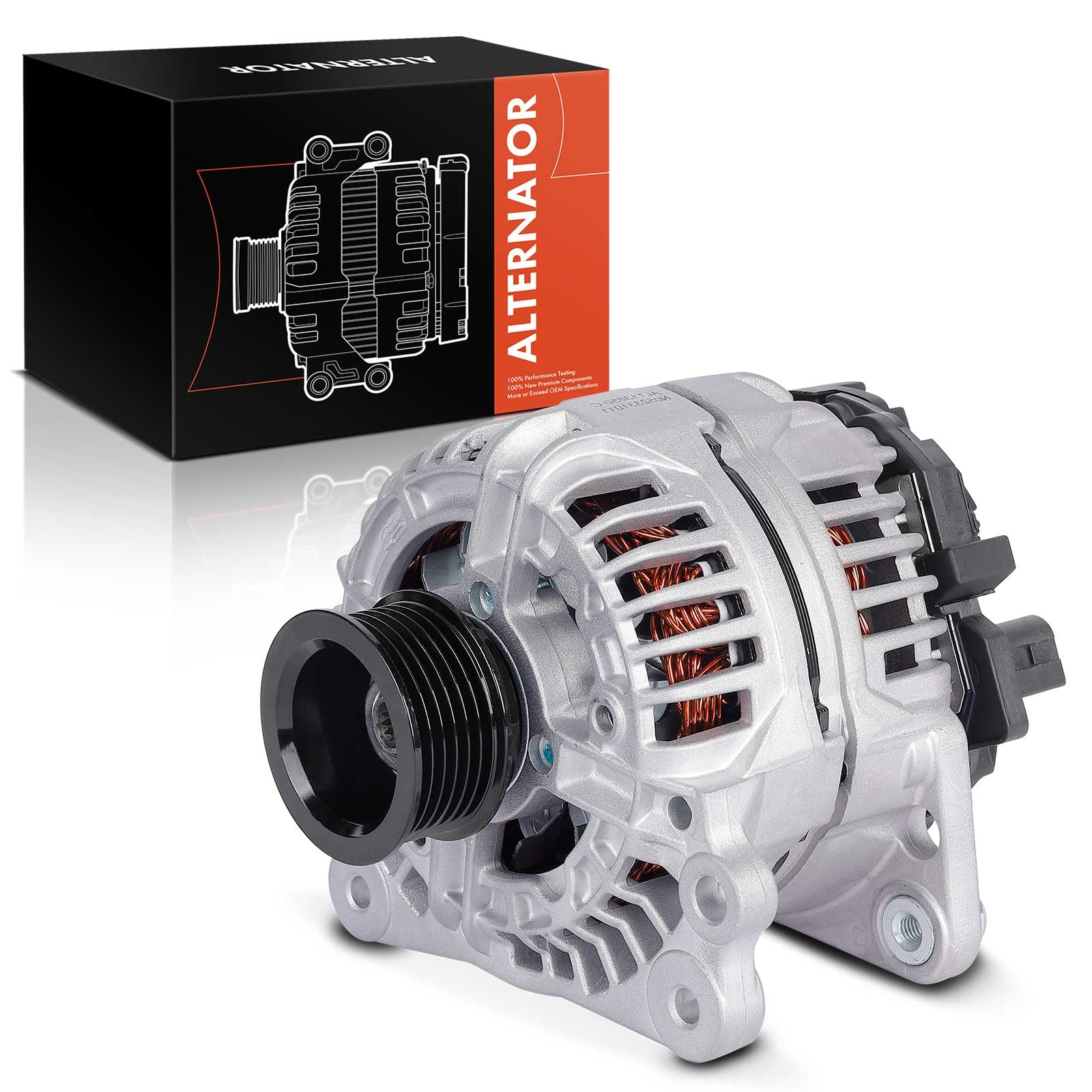 Frankberg Lichtmaschine Kompatibel mit A3 8L1 1.6L 1.8L 1996-2003 Octa.via I 1U2 1.6L-2.0L 1996-2010 Bo.ra 1J2 1.6L-2.0L 1998-2013 Golf IV 1J1 1.4L-2.0L 1997-2005 Replace# 0124315003 Frankberg Lichtmaschine Kompatibel mit A3 8L1 1.6L 1.8L 1996-2003 Octa.via I 1U2 1.6L-2.0L 1996-2010 Bo.ra 1J2 1.6L-2.0L 1998-2013 Golf IV 1J1 1.4L-2.0L 1997-2005 Replace# 0124315003 von Frankberg