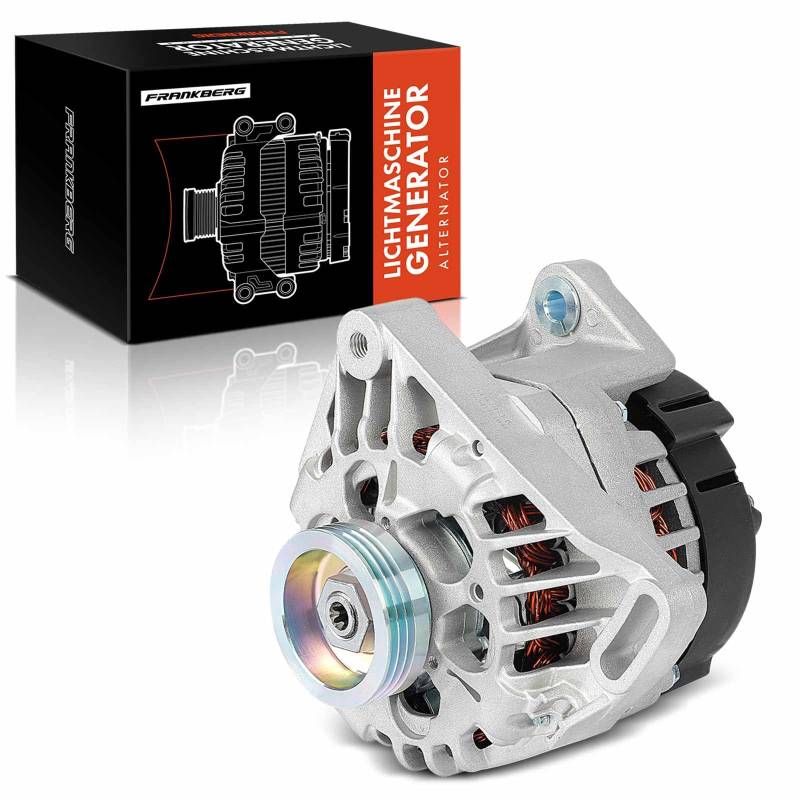 Frankberg Lichtmaschine Kompatibel mit Kubistar Kasten X80 1.2L 2003-2007 Clio II BB CB 1.2L 1998-2016 Kangoo KC0/1 1.2L 1997-2024 Thalia I LB 1.2L 2002-2024 Replace# 7711134752 von Frankberg
