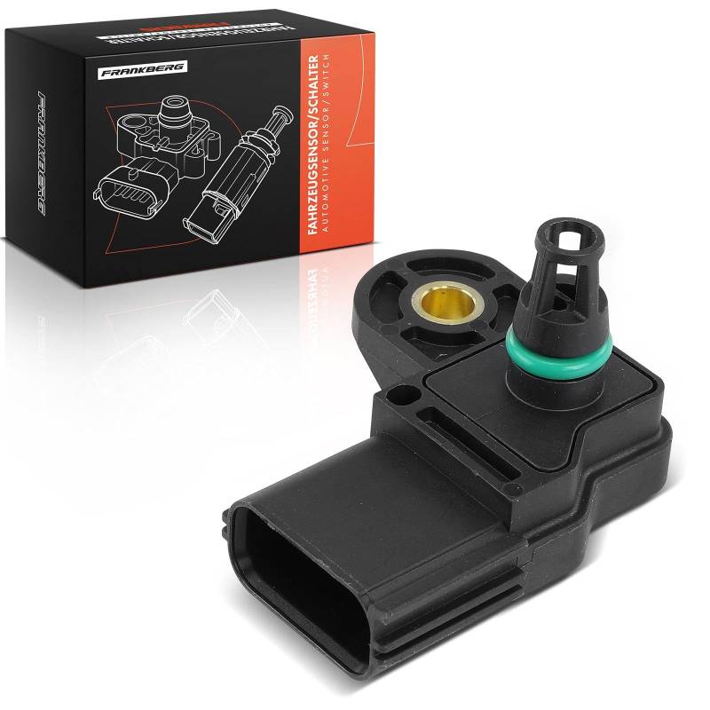 Frankberg Luftdrucksensor Höhenanpassung Drucksensor Luftdruck Ladedruckgeber Ladeluftdrucksensor Ladeluftdruck Replace# 0261230219 von Frankberg