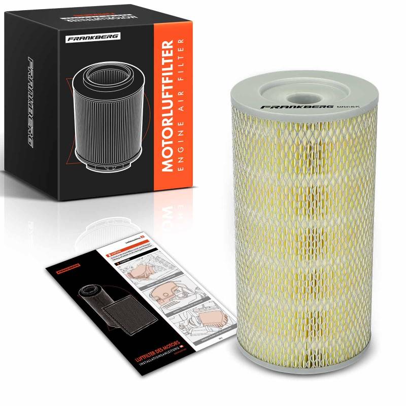 Frankberg Luftfilter Filter Kompatibel mit MetroCab Taxi 2.4L 2001-2006 Hiace IV Bus H1 H2 2.4L-2.7L 1995-2012 Hiace IV Kasten H1 2.4L 1998-2004 Replace# 1780154140 von Frankberg