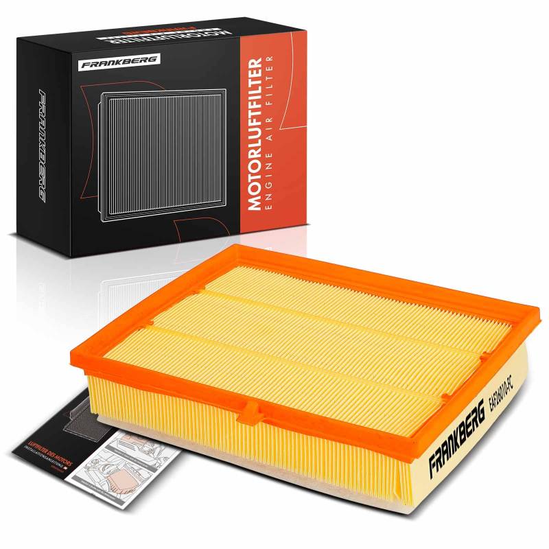 Frankberg Luftfilter Filtereinsatz Filter Diesel Kompatibel mit A.u.r.i.s E18 1.6L 2015-2018 RAV 4 IV A4 2.0L 2015-2018 Verso R2 1.6L 2013-2018 Replace# 17801YV020 von Frankberg