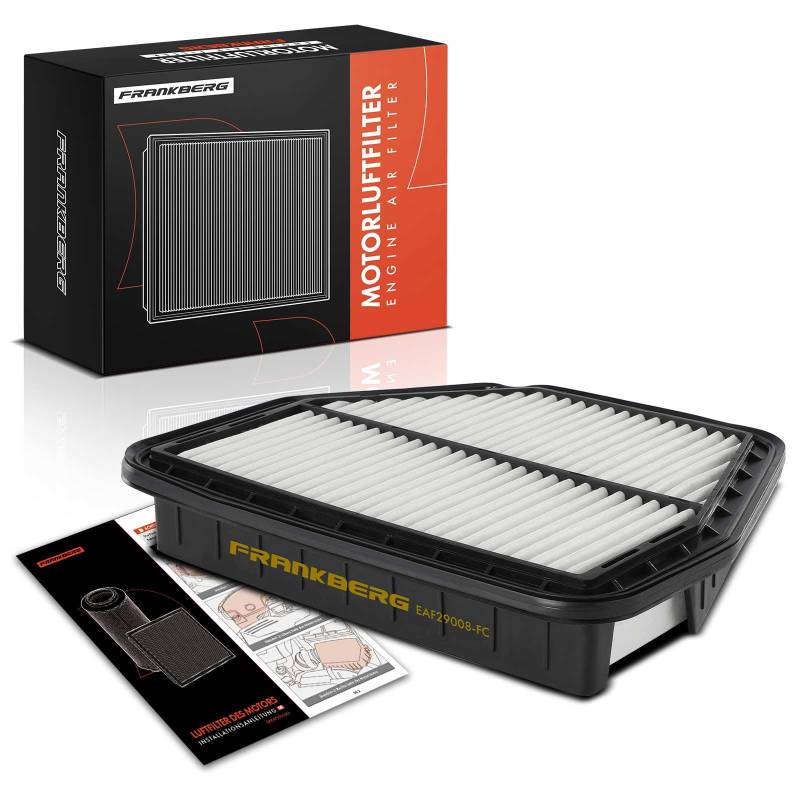 Frankberg Luftfilter Filtereinsatz Filter Kompatibel mit Antara L07 2.4L 3.2L Benzin 2006-2021 Captiva C100 C140 2.0L-3.2L Diesel 2006-2021 Replace# 96628890 von Frankberg
