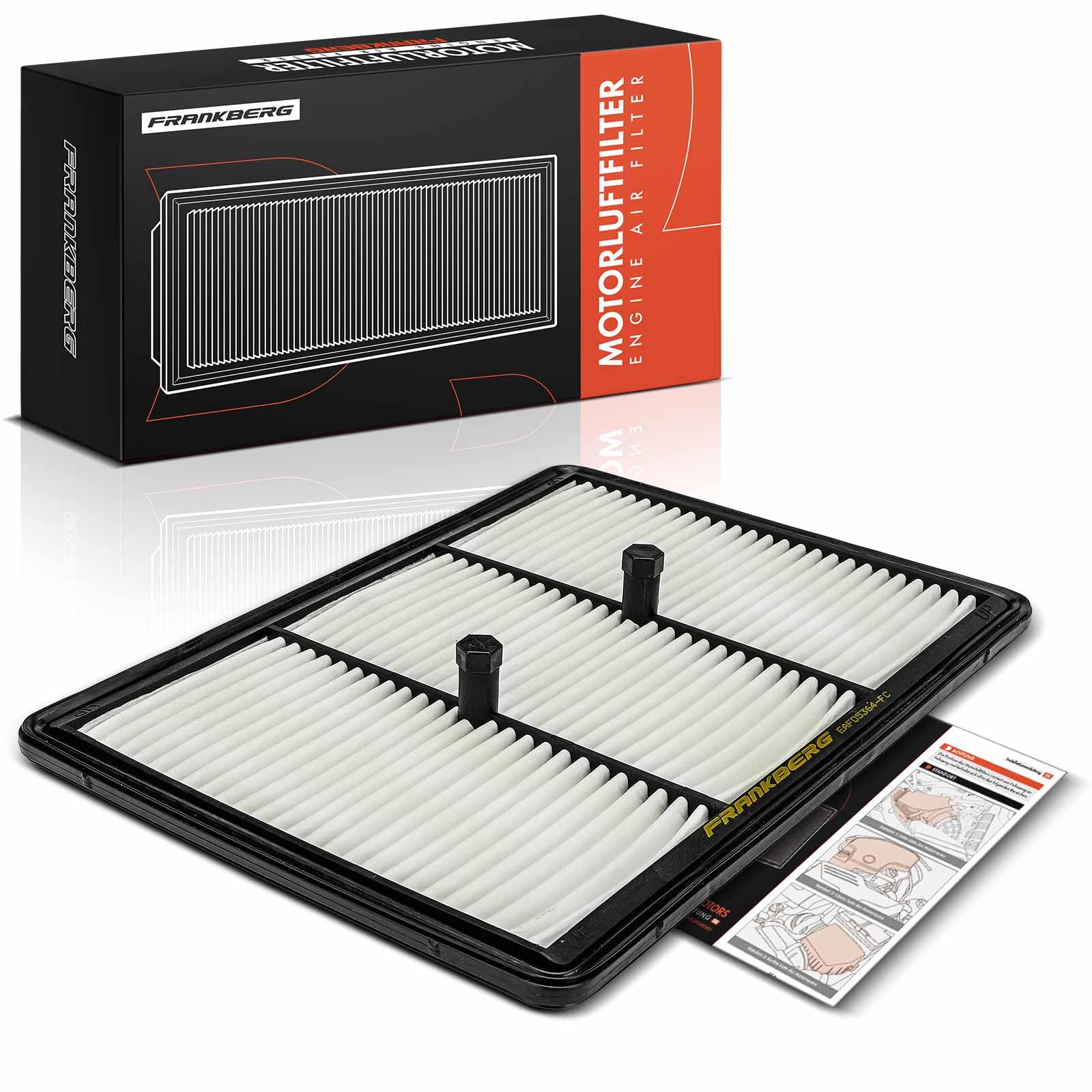 Frankberg Luftfilter Filtereinsatz Filter Kompatibel mit Kona OS OSE OSI 1.6L 2019-2024 Ceed Combi Van CD 1.6L 2019-2024 Xceed Van CD 1.6L 2019-2024 Replace# 28113CM100 von Frankberg